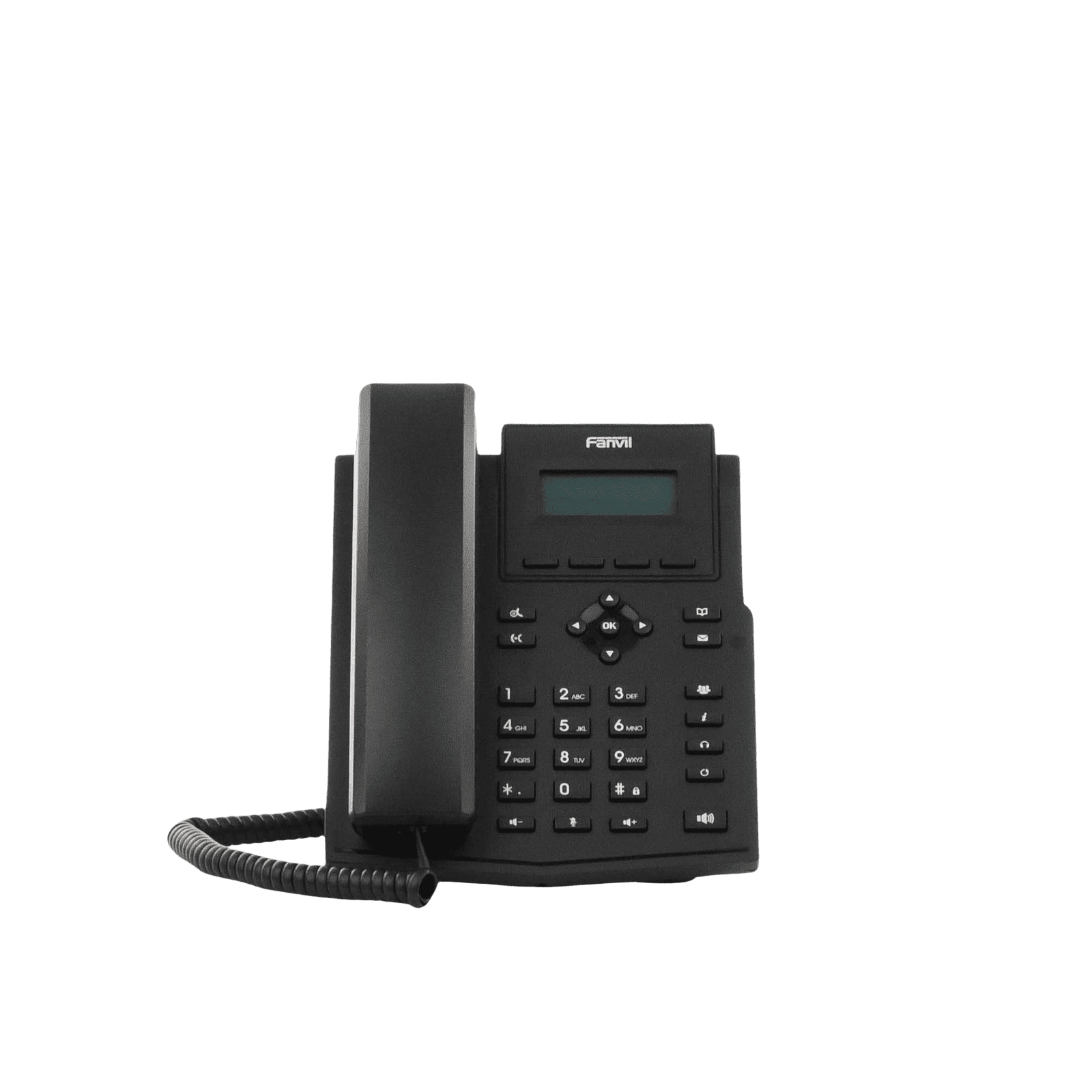 Teléfono IP empresarial para 2 lineas SIP con pantalla LCD, Códec Opus, conferencia de 3 vías, PoE. X301P 215169 - FANVIL