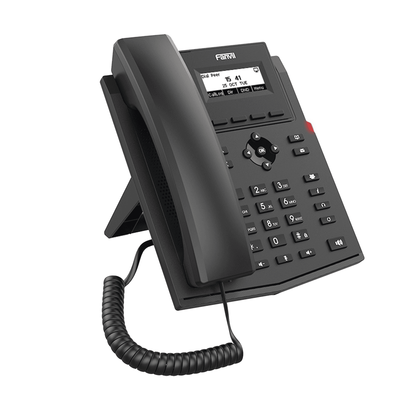 Teléfono IP WiFi empresarial para 2 líneas SIP con pantalla LCD, Códec Opus, conferencia de 6 vías. X301W 215276 - FANVIL