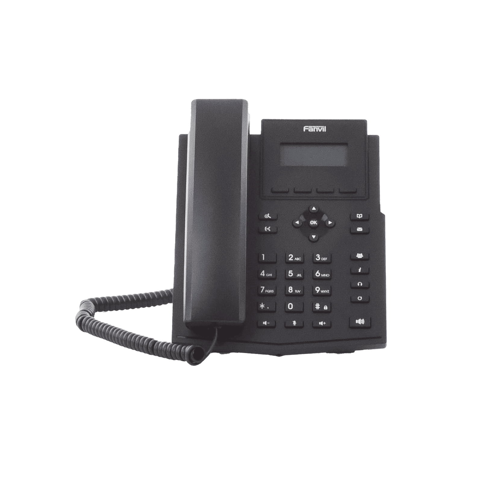 Teléfono IP WiFi empresarial para 2 líneas SIP con pantalla LCD, Códec Opus, conferencia de 6 vías. X301W 215276 - FANVIL