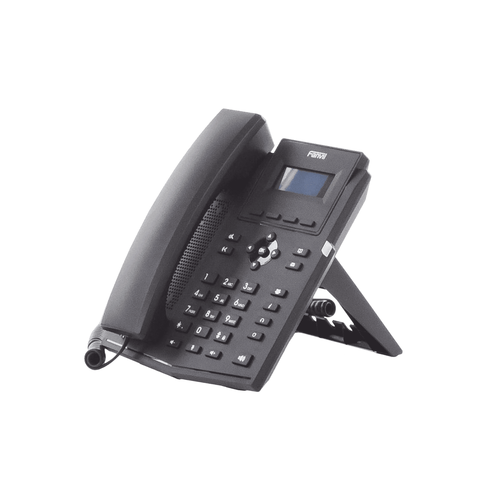 Teléfono IP WiFi empresarial para 2 líneas SIP con pantalla LCD, Códec Opus, conferencia de 6 vías. X301W 215276 - FANVIL