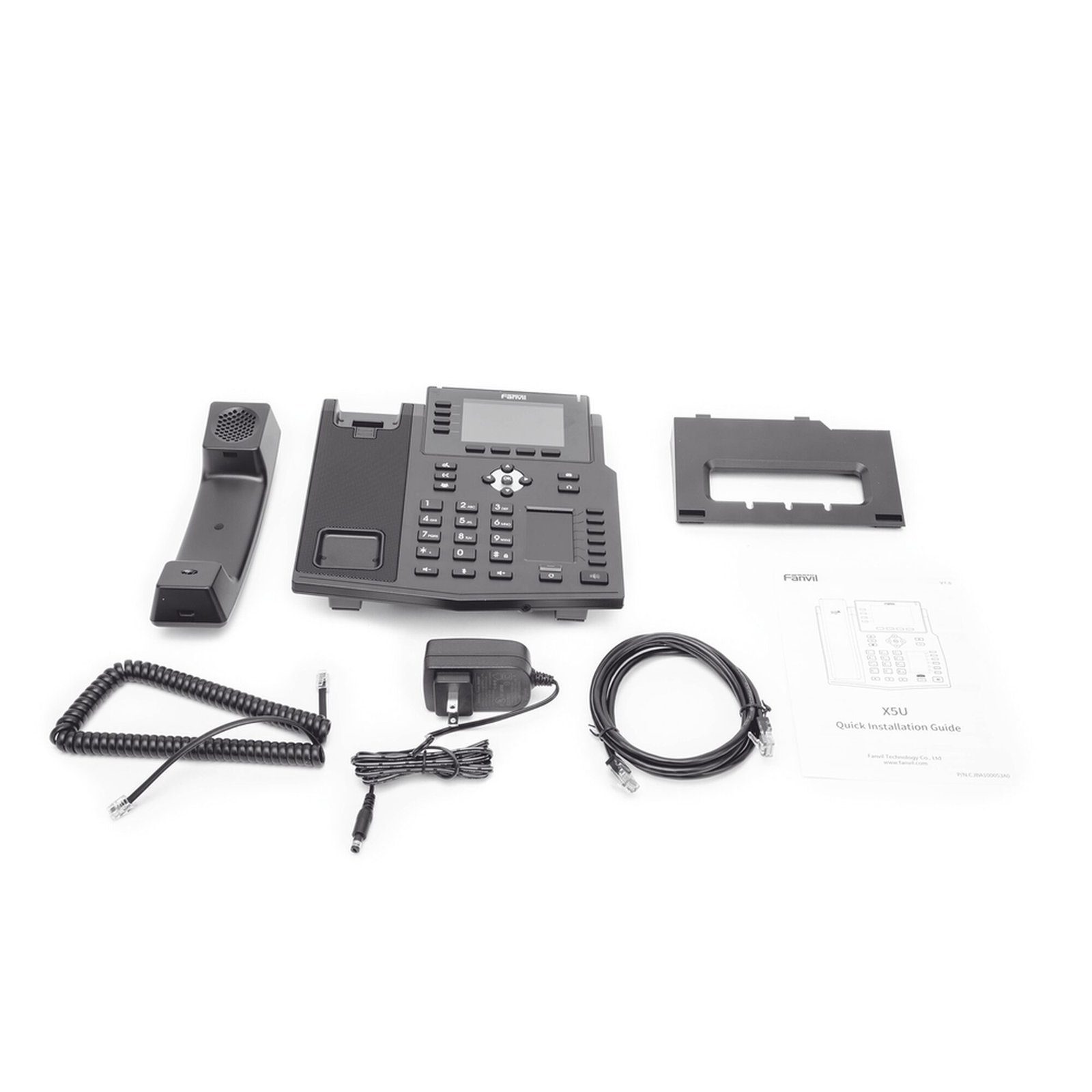 Teléfono IP Empresarial con Estándares Europeos, 16 líneas SIP con pantalla LCD a color 3.5″, 30 teclas DSS/BLF, puertos Gigabit, IPv6, Opus y conferencia de 3 vías, PoE/DC X5U 174455 - FANVIL