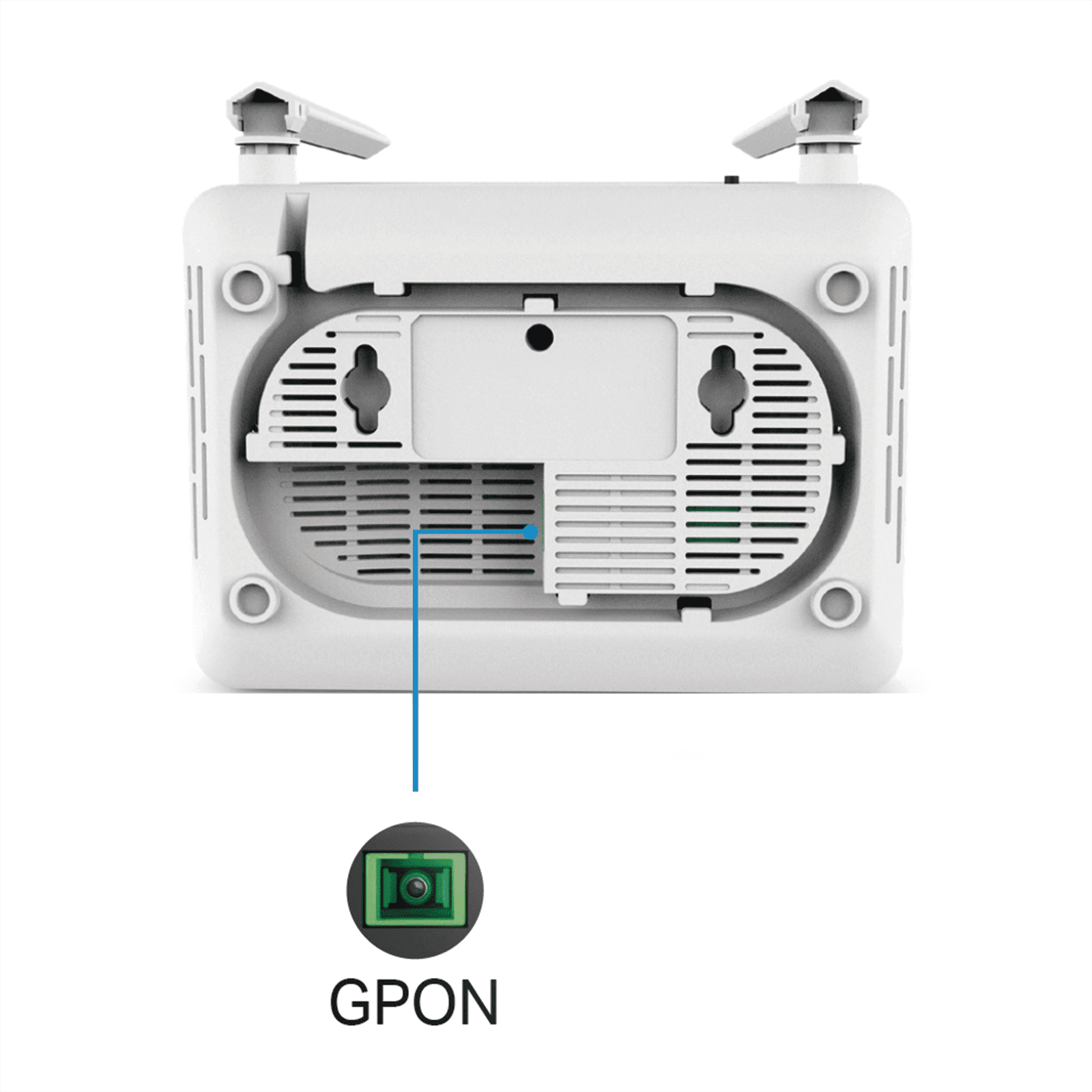 ONU/ONT – GPON Router inalámbrico AC 1200 / 1 Puerto PON SC/APC / 2 Puertos LAN 10/100/1000 MBPS / Soporta AgiNet Config – AgiNet ACS XC220G3 - TP-LINK