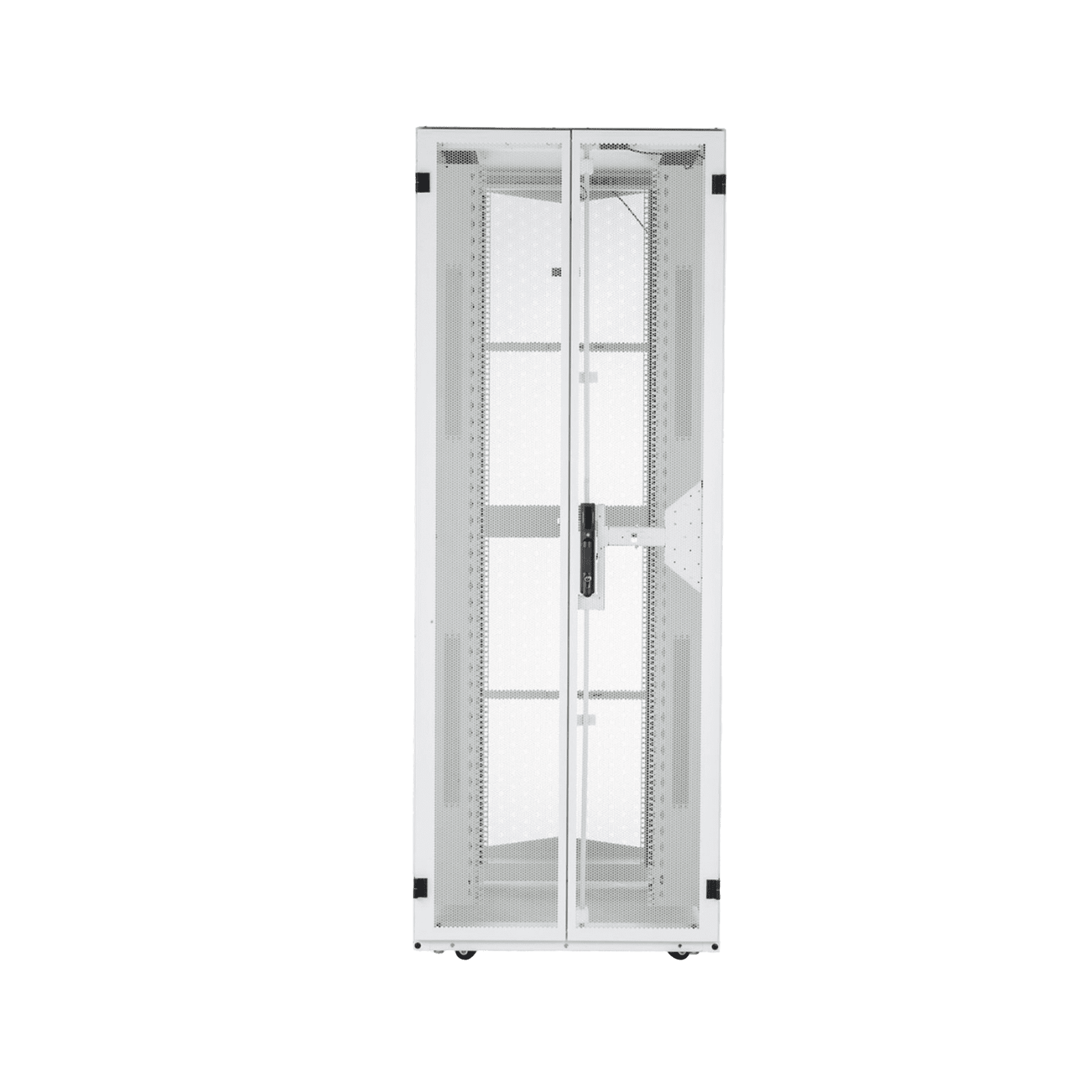 Gabinete FlexFusion para Centros de Datos, 42 UR, 600 mm de Ancho, 1070 mm de Profundidad, Fabricado en Acero, Color Blanco XG64212WS0001 - PANDUIT