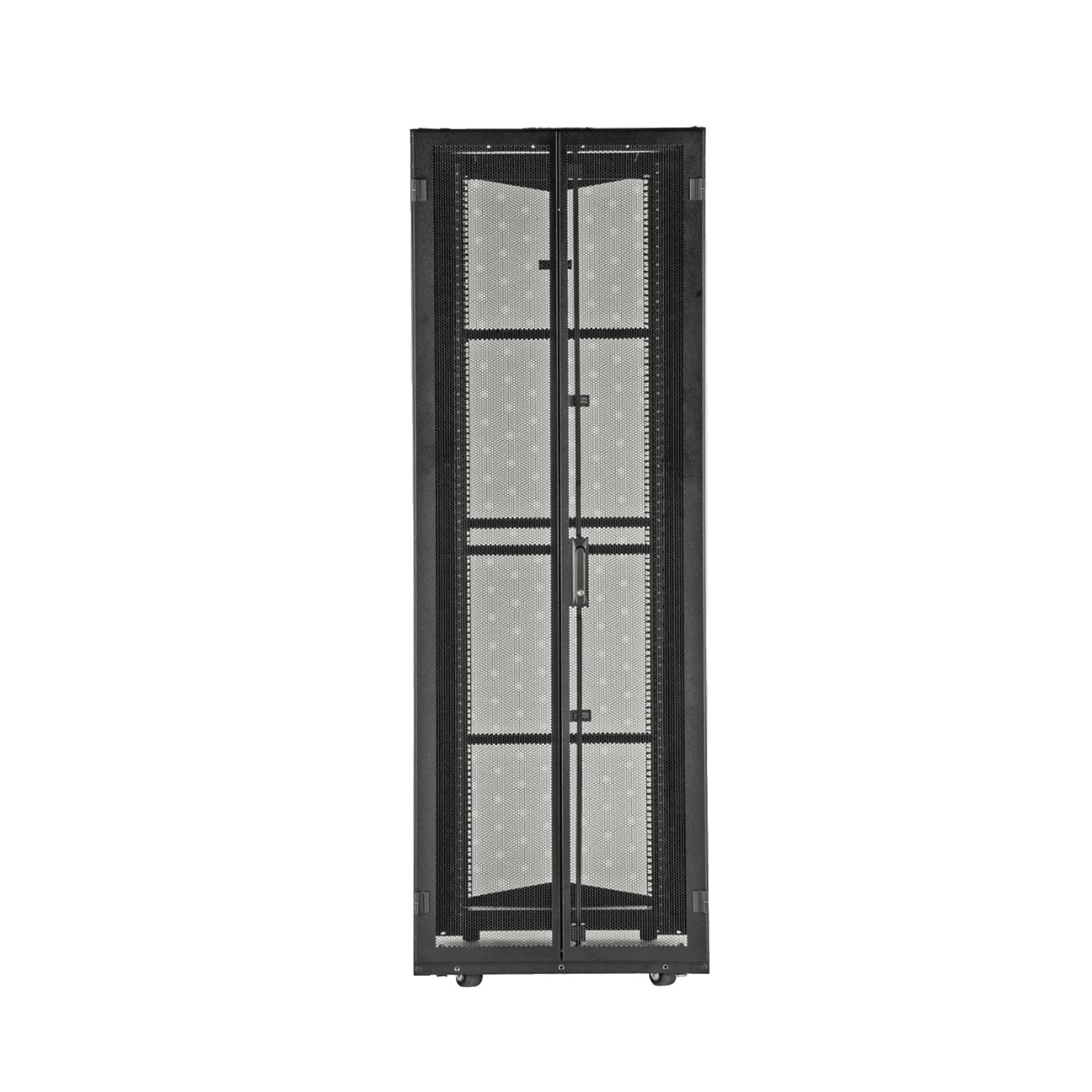 Gabinete FlexFusion para Centros de Datos, 45 UR, 800 mm de Ancho, 1200 mm de Profundidad, Fabricado en Acero, Color Negro XG84522BS0001 - PANDUIT