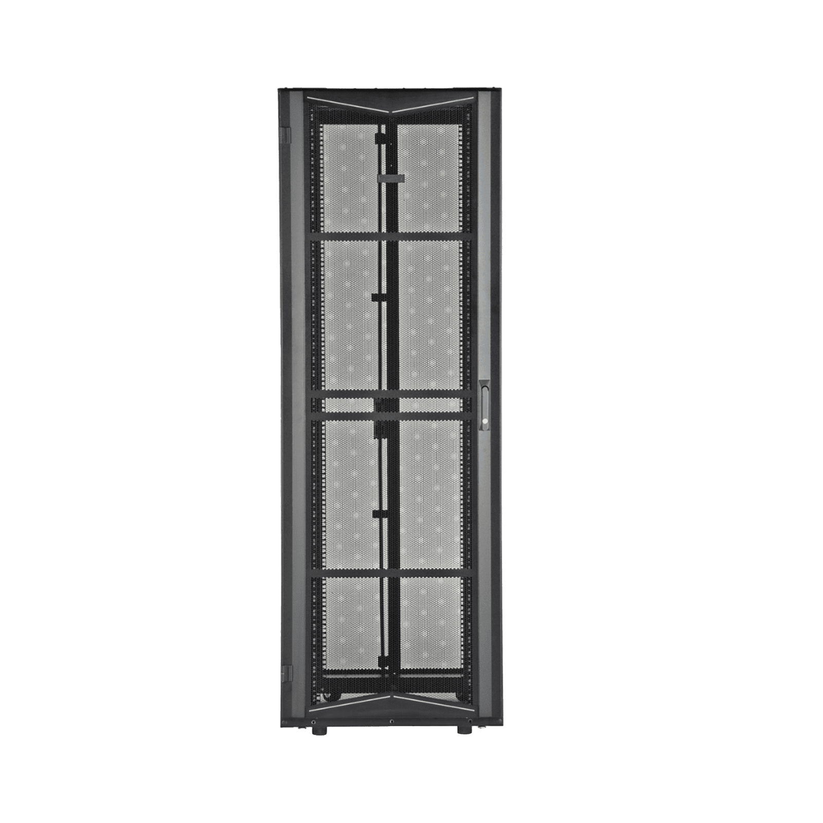 Gabinete FlexFusion para Centros de Datos, 45 UR, 800 mm de Ancho, 1200 mm de Profundidad, Fabricado en Acero, Color Negro XG84522BS0001 - PANDUIT