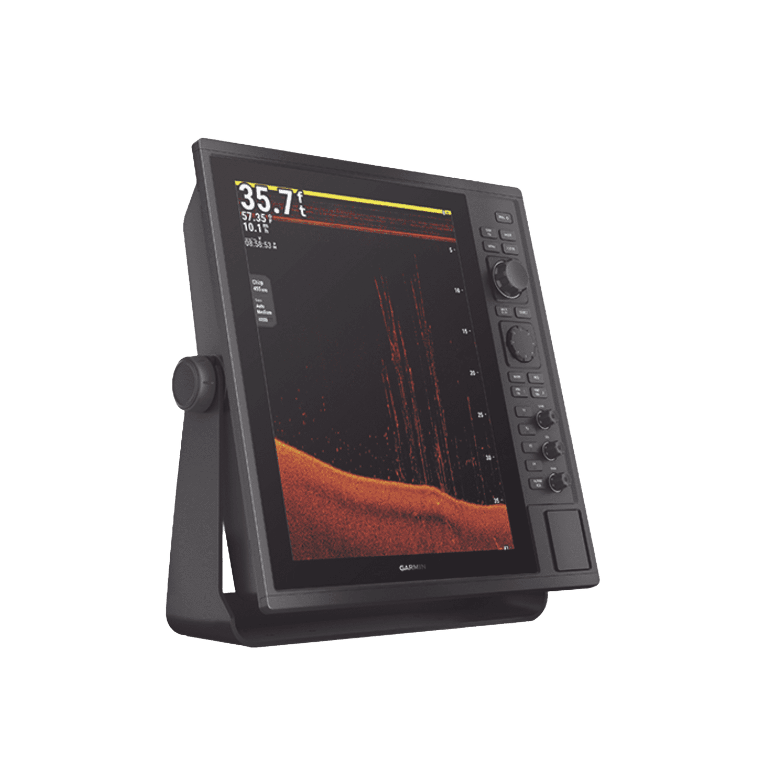 Ecosonda de pesca comercial con salida de 1 kW, trabaja en frecuencia 50/77/200 kHz, Doble canal CHIRP 28-210, SideVü/ClearVü,260/455/800 10-02243-00 - GARMIN