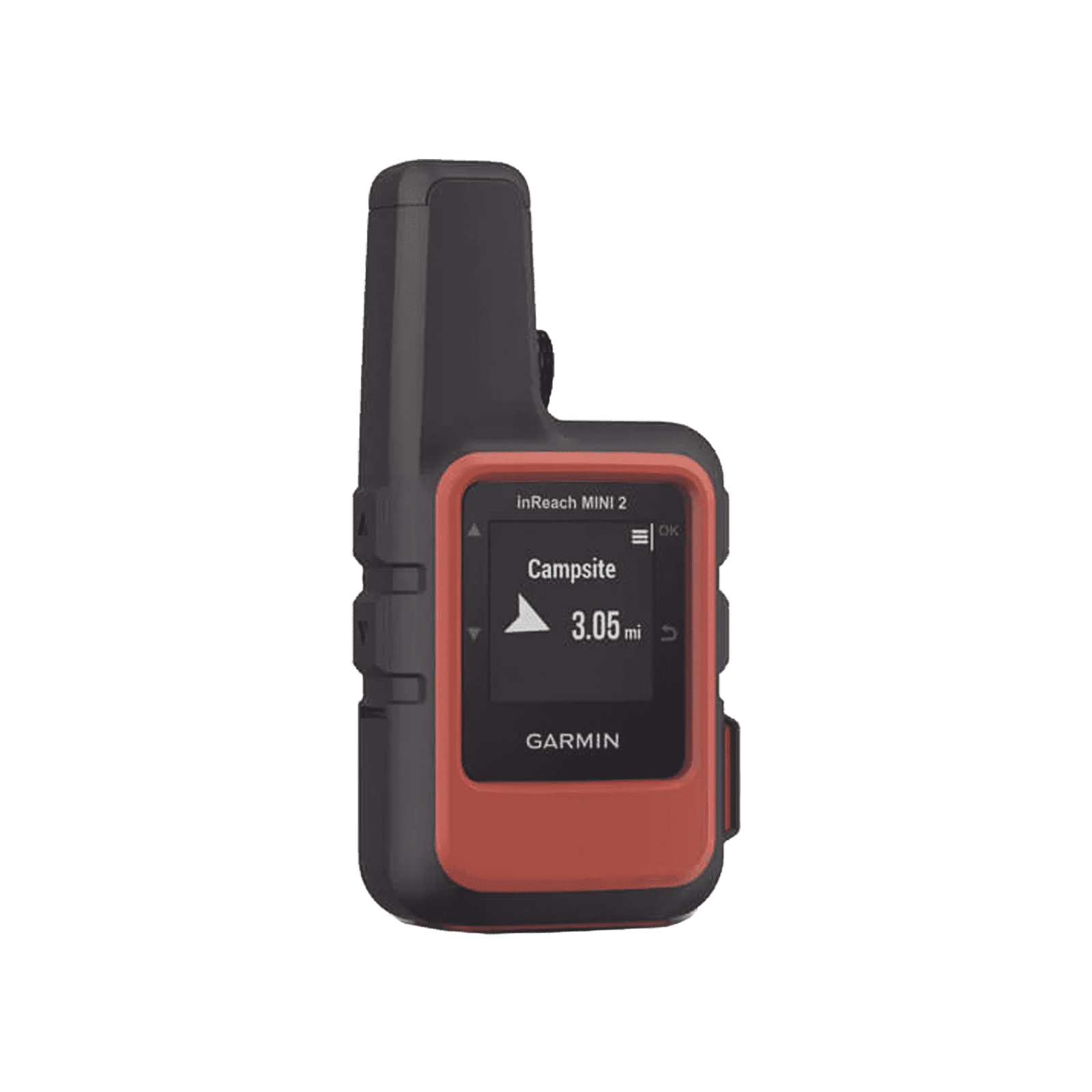 Navegador satelital InReach Mini 2 color naranja, con cobertura global mediante la red Iridium, cuenta con botón de emergencia, batería para hasta 50 horas, GPS y brujula. 10-02602-00 - GARMIN