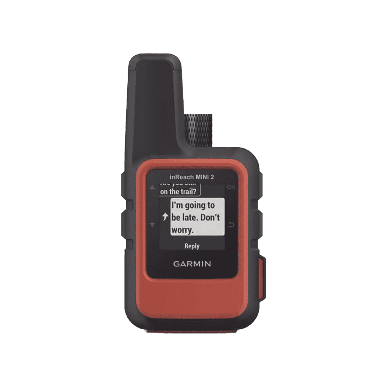 Navegador satelital InReach Mini 2 color naranja, con cobertura global mediante la red Iridium, cuenta con botón de emergencia, batería para hasta 50 horas, GPS y brujula. 10-02602-00 - GARMIN