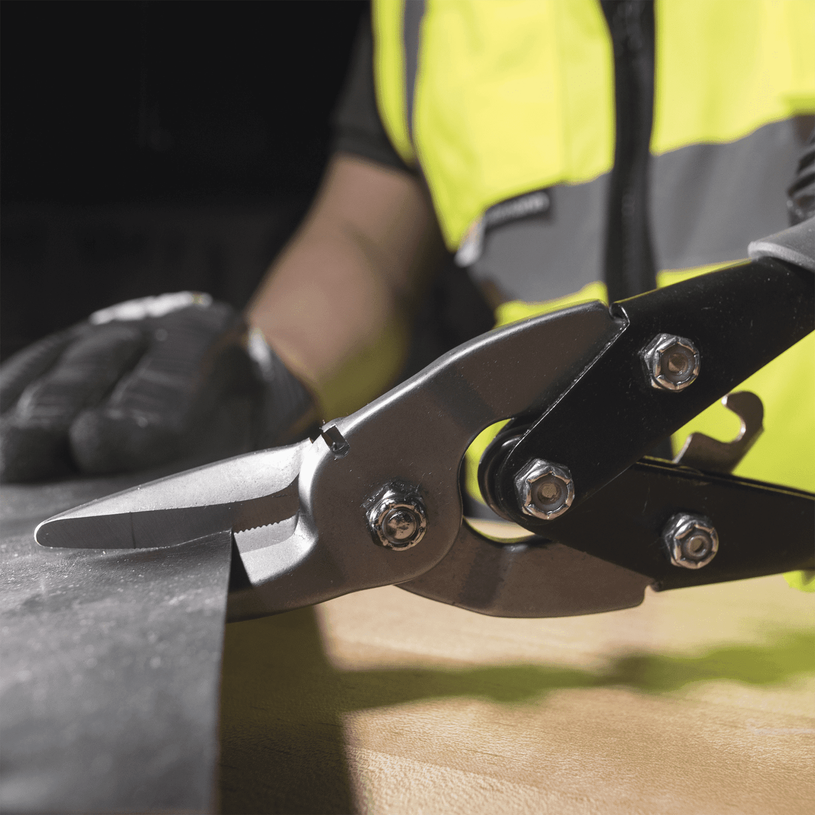Tijeras de Aviación de Corte Derecho con Cortacables 1201-R - KLEIN TOOLS
