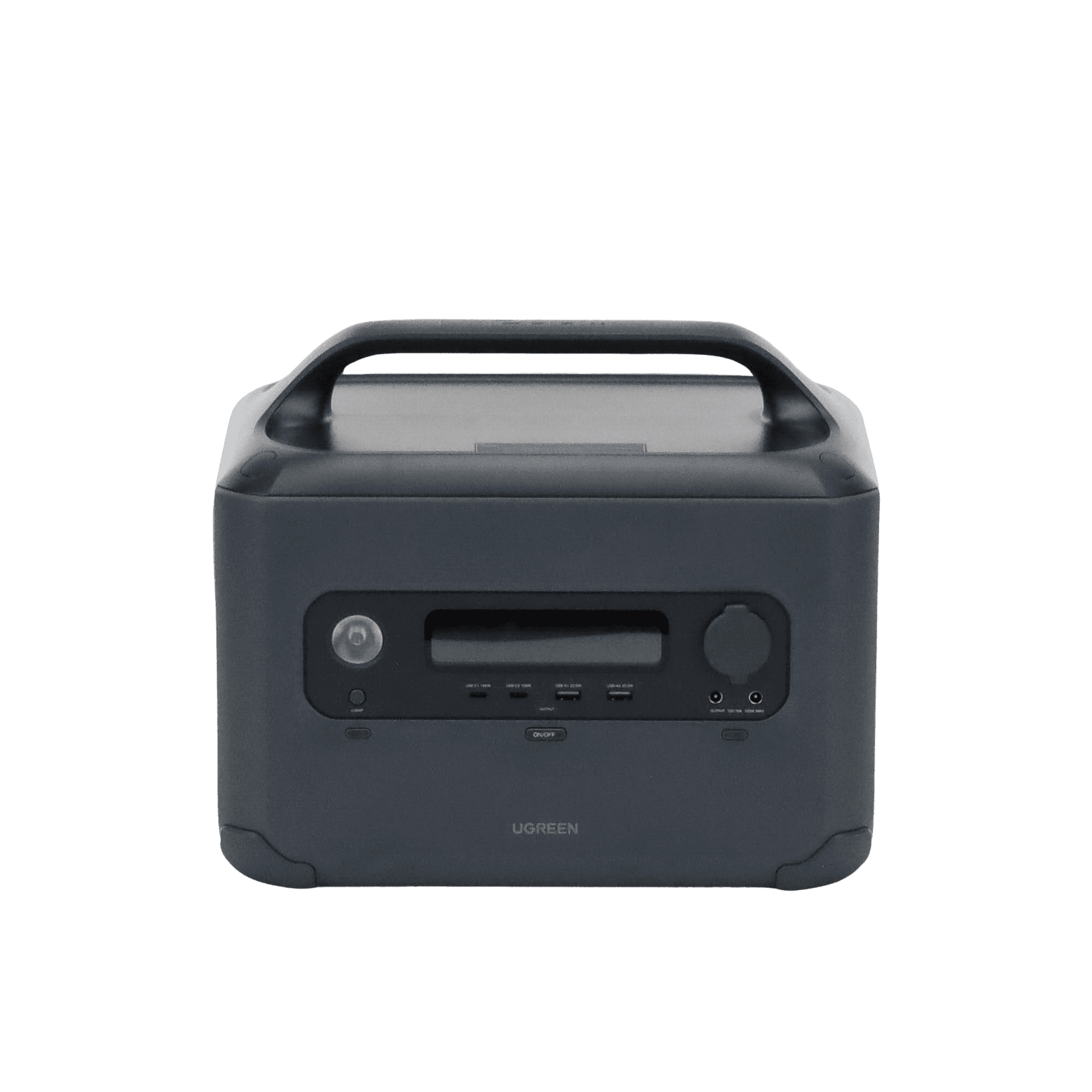 Estación de Energía Portátil 1200W (1024Wh) / 6 AC 1200 W / 2 USB-C 100W / 2 USB-A 22.5 W / 1 Toma de Encendedor / 2 Salidas CC5521 / Compatibilidad: BMS/UPS/WIFI/Bluetooth/APP / 10 años de Vida Util. 15053 218780 - UGREEN