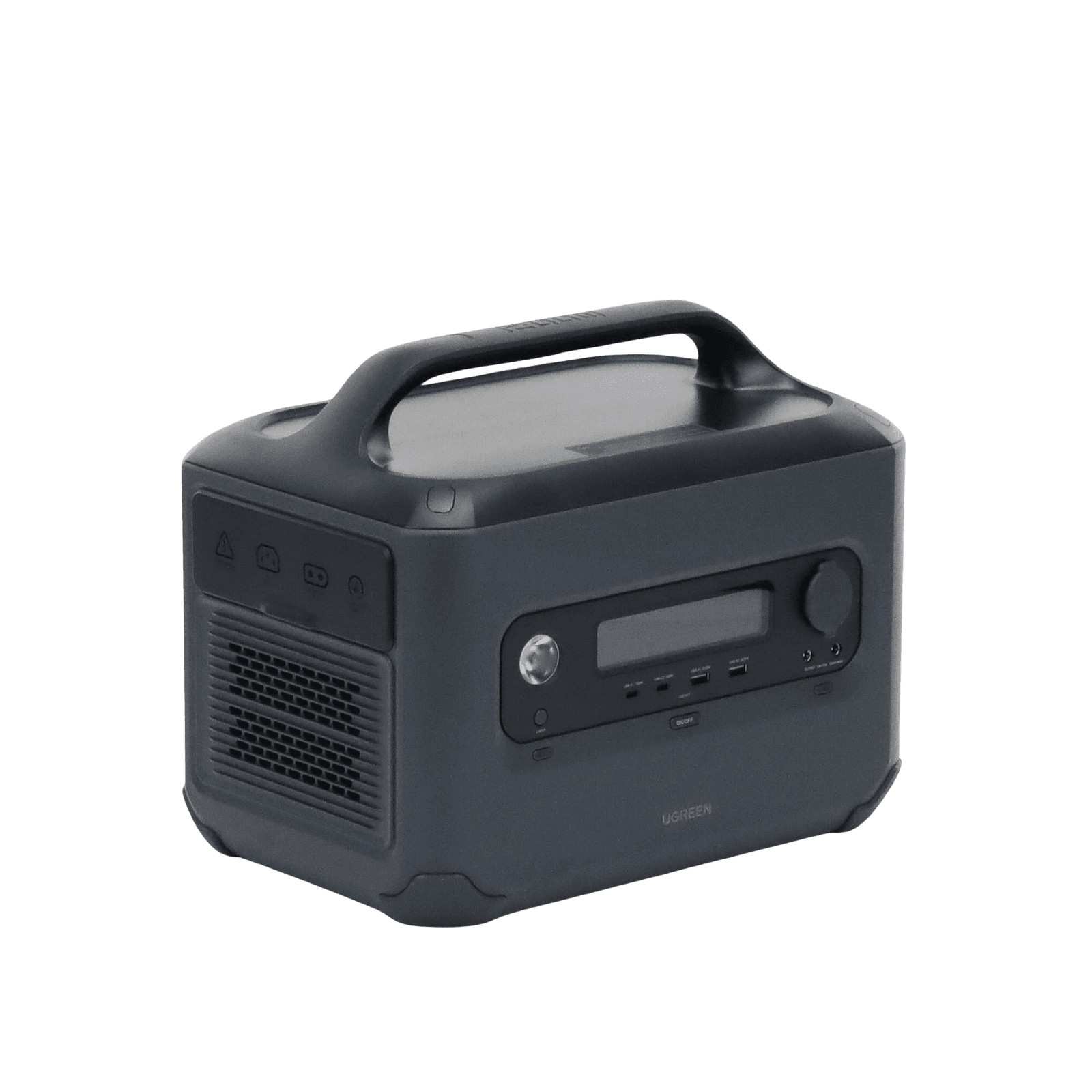 Estación de Energía Portátil 1200W (1024Wh) / 6 AC 1200 W / 2 USB-C 100W / 2 USB-A 22.5 W / 1 Toma de Encendedor / 2 Salidas CC5521 / Compatibilidad: BMS/UPS/WIFI/Bluetooth/APP / 10 años de Vida Util. 15053 218780 - UGREEN