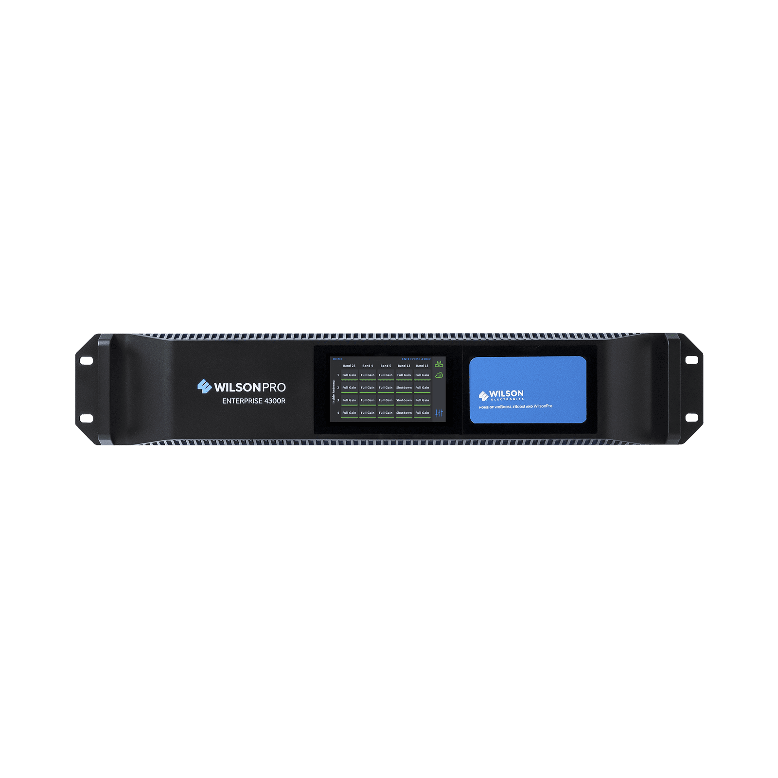 Amplificador de Señal Celular restaurado, ENTERPRISE 4300/ Para Montaje en RACK/ Mejora la Señal Celular de Múltiples Operadores/ Puede cubrir áreas de hasta 4800 metros cuadrados. 461-053-R - WILSONPRO / WEBOOST