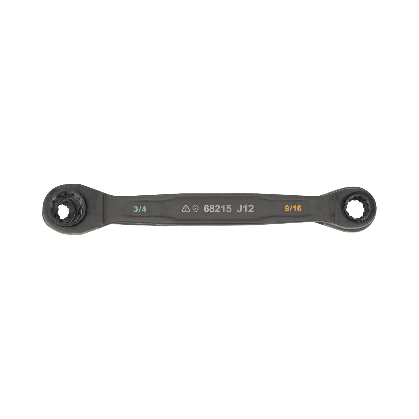 Juego de 2 llaves Estriadas de Matraca 4 en 1 con 8 Medidas Inglesas 1/2-5/8″, 3/4-9/16″, 1/4-3/8″, 7/16-5/16″ 68216 - KLEIN TOOLS
