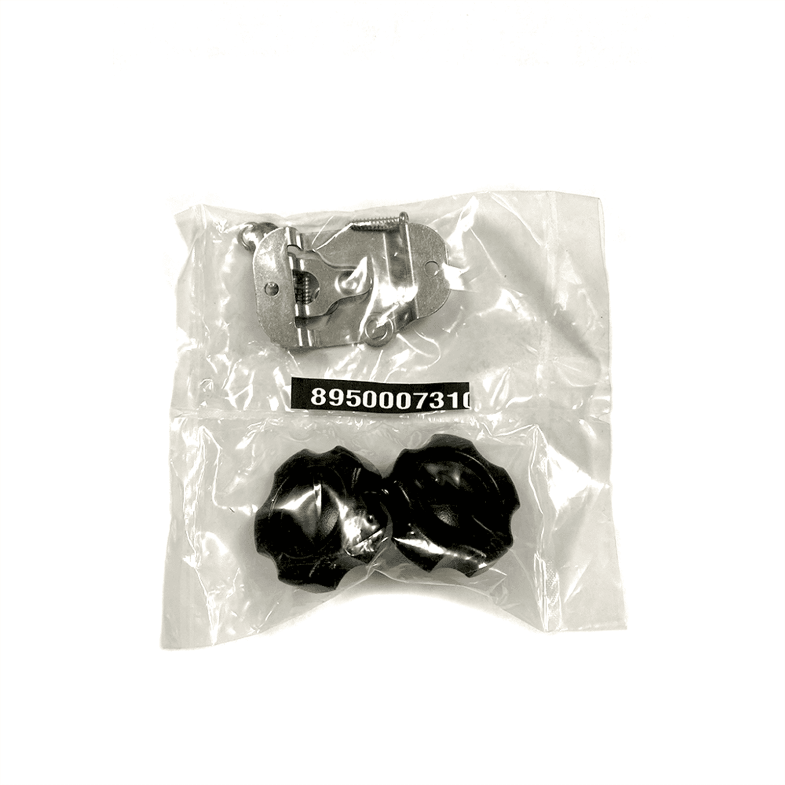 Juego de partes para instalar radio movil marino en bracket, con perrillas en color negro 895-0007-310 - ICOM