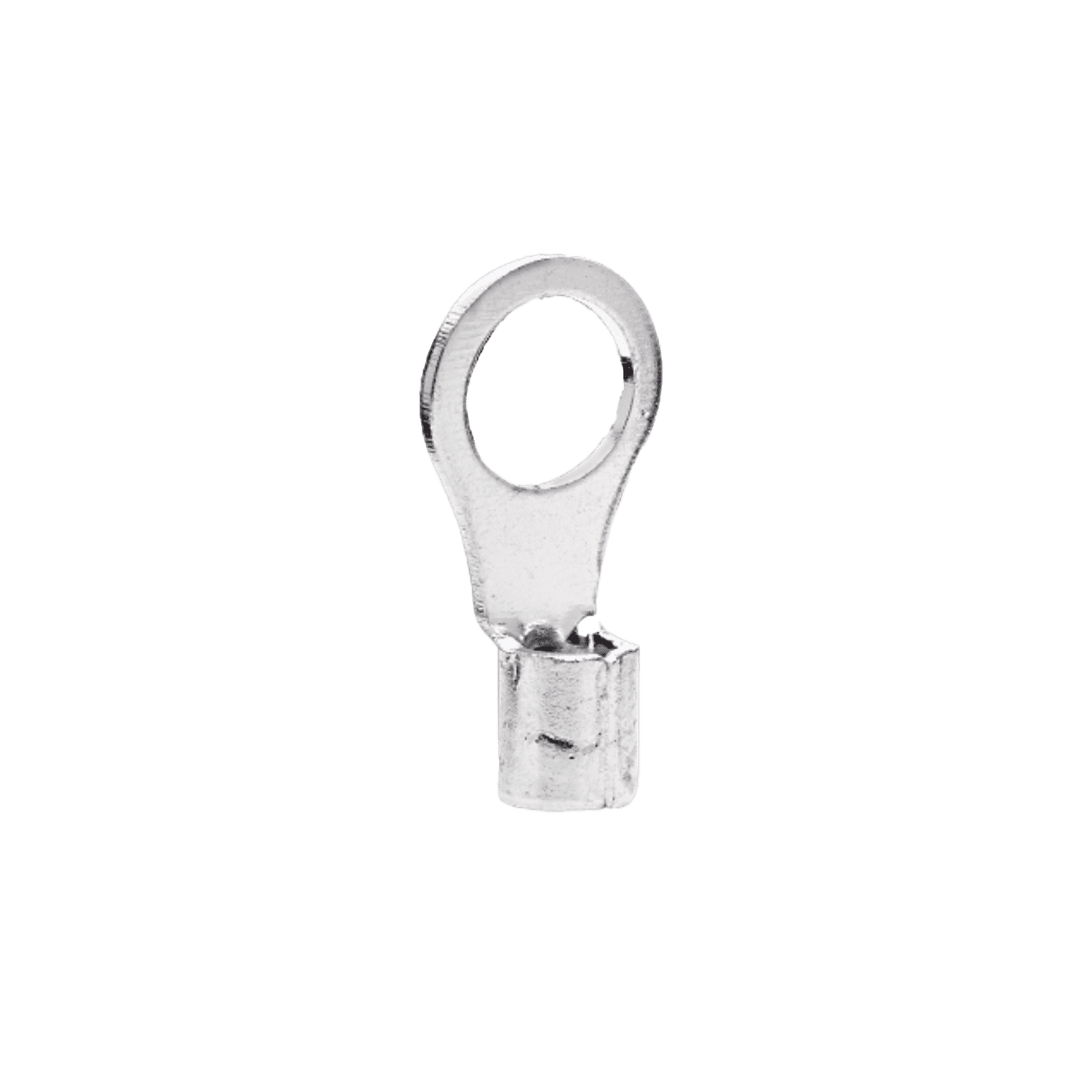 Terminal tipo ojo / 1 / 4 ” / Sin aislar / 6 AWG / Sin color / Paquete de 25 piezas. AE33465 - EPCOM POWERLINE