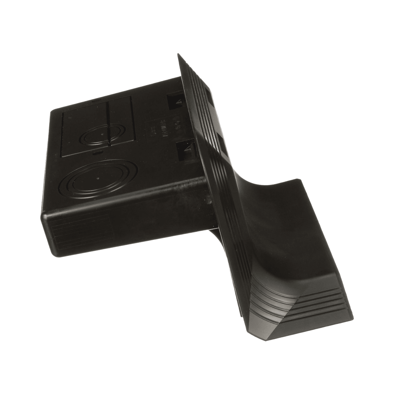 Accesorio de Conexión a Pared, Para Uso con Canaleta de Piso AFR4BCBL6, Material PVC Rígido, Color Negro AFR4WTRBL - PANDUIT