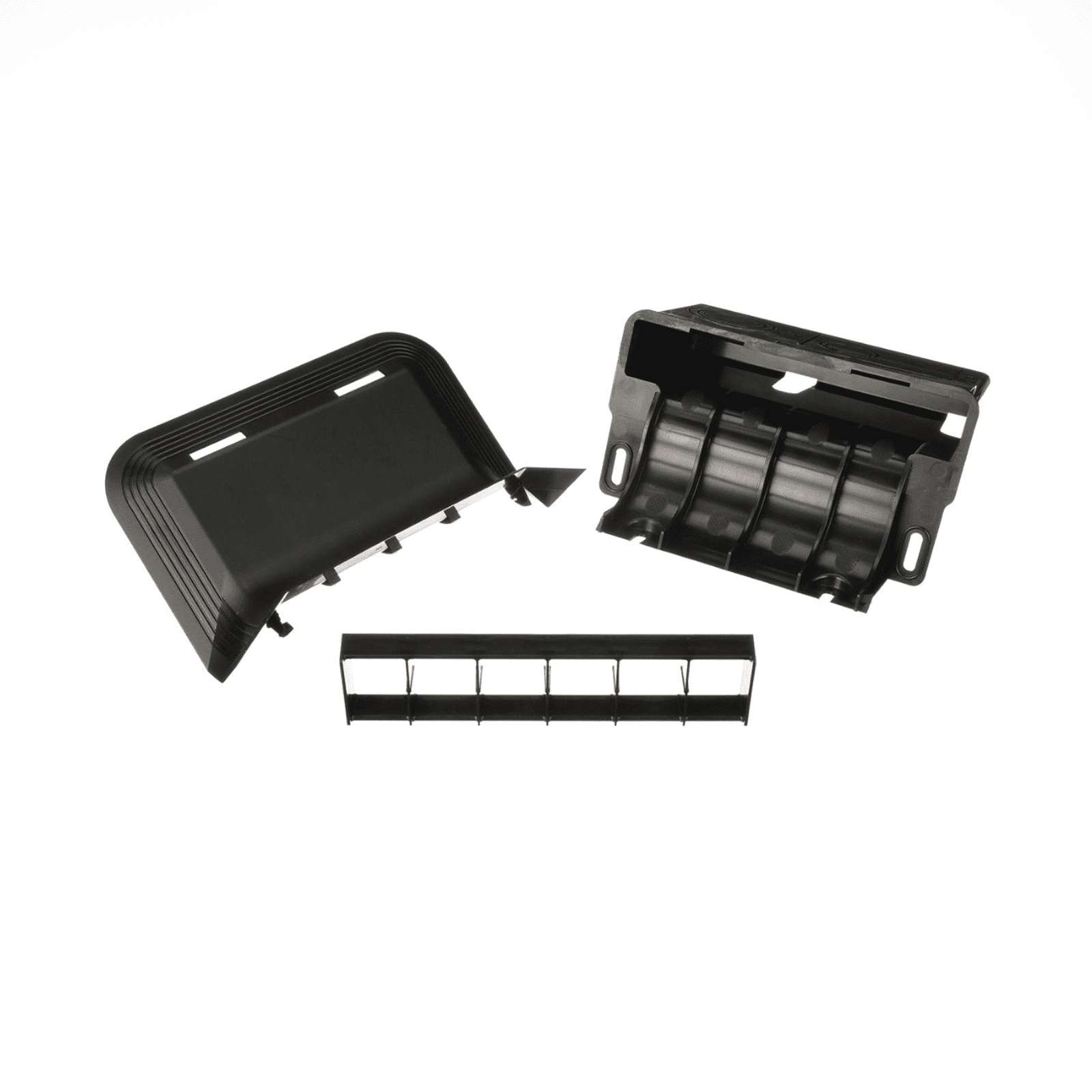 Accesorio de Conexión a Pared, Para Uso con Canaleta de Piso AFR4BCBL6, Material PVC Rígido, Color Negro AFR4WTRBL - PANDUIT