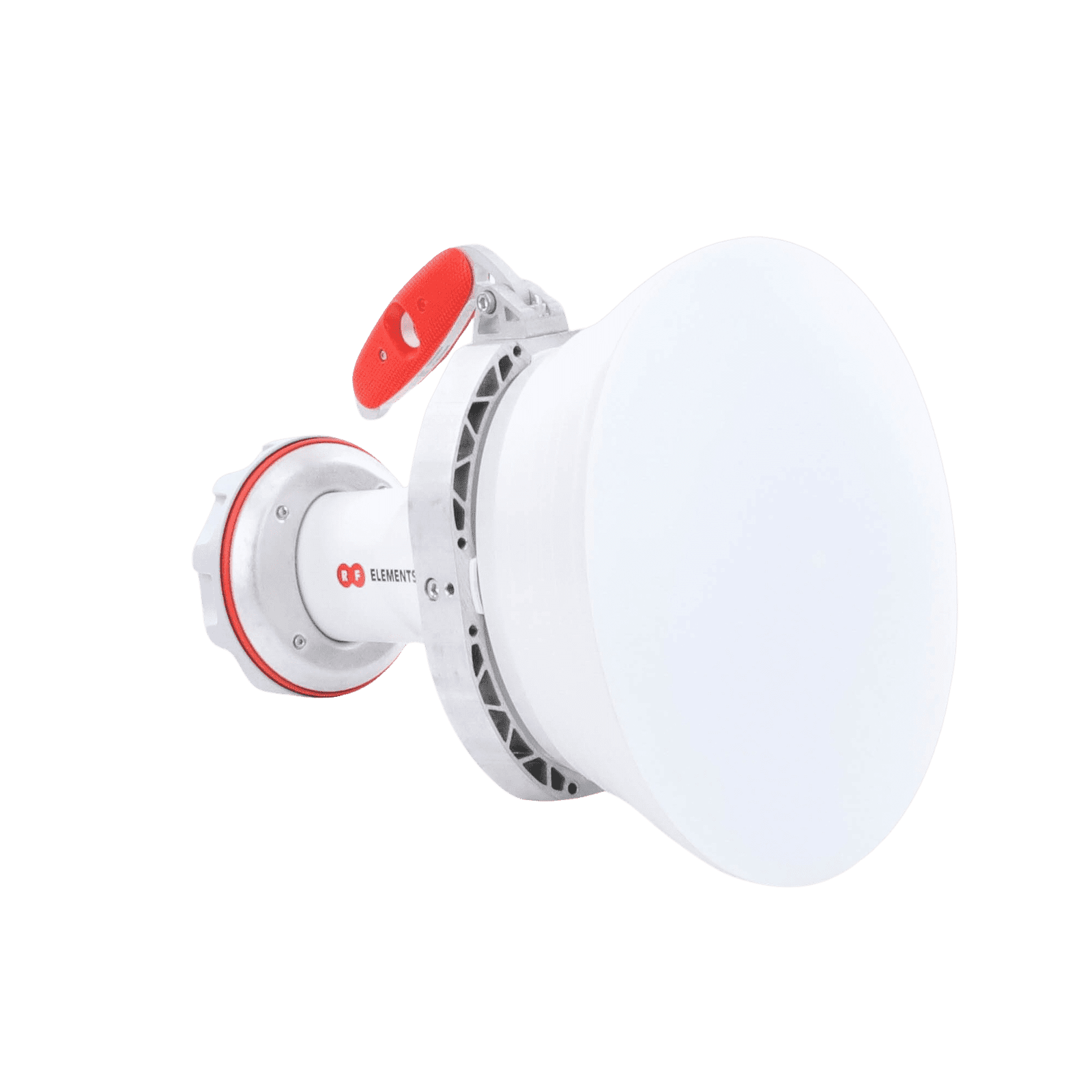 Antena asimétrica de 30° (30°H 20°V) 20.5 dBi tipo cuerno 5180-6000 MHz altamente eficiente, sin cables, sin perdidas, sin lóbulos listas para TwistPort AH2030-TP 204722 - RF ELEMENTS