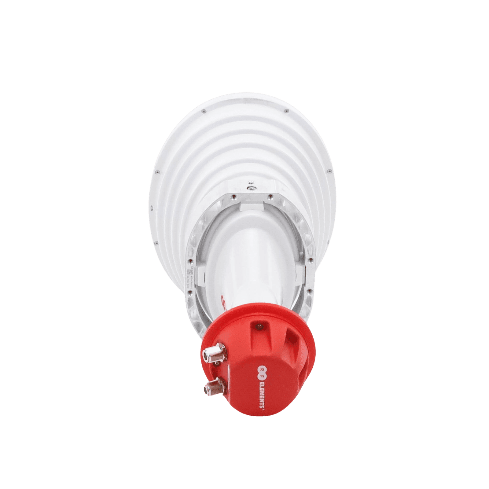 Antena Sectorial Asimétrica, apertura 20 grados tipo cuerno 20.5 dBi 5180-6000 MHz conectores tipo N hembra AH20-CC 221100 - RF ELEMENTS