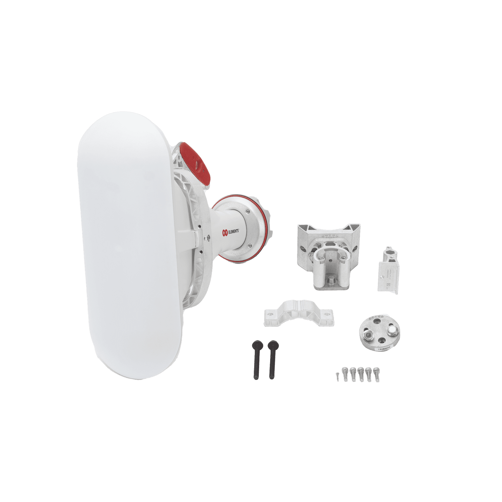 Antena asimétrica de 90° (90°H 25°V) 16 dBi tipo cuerno 5180-6000 MHz altamente eficiente, sin cables, sin perdidas, sin lóbulos listas para TwistPort, Montaje mejorado AH90-TP 218304 - RF ELEMENTS