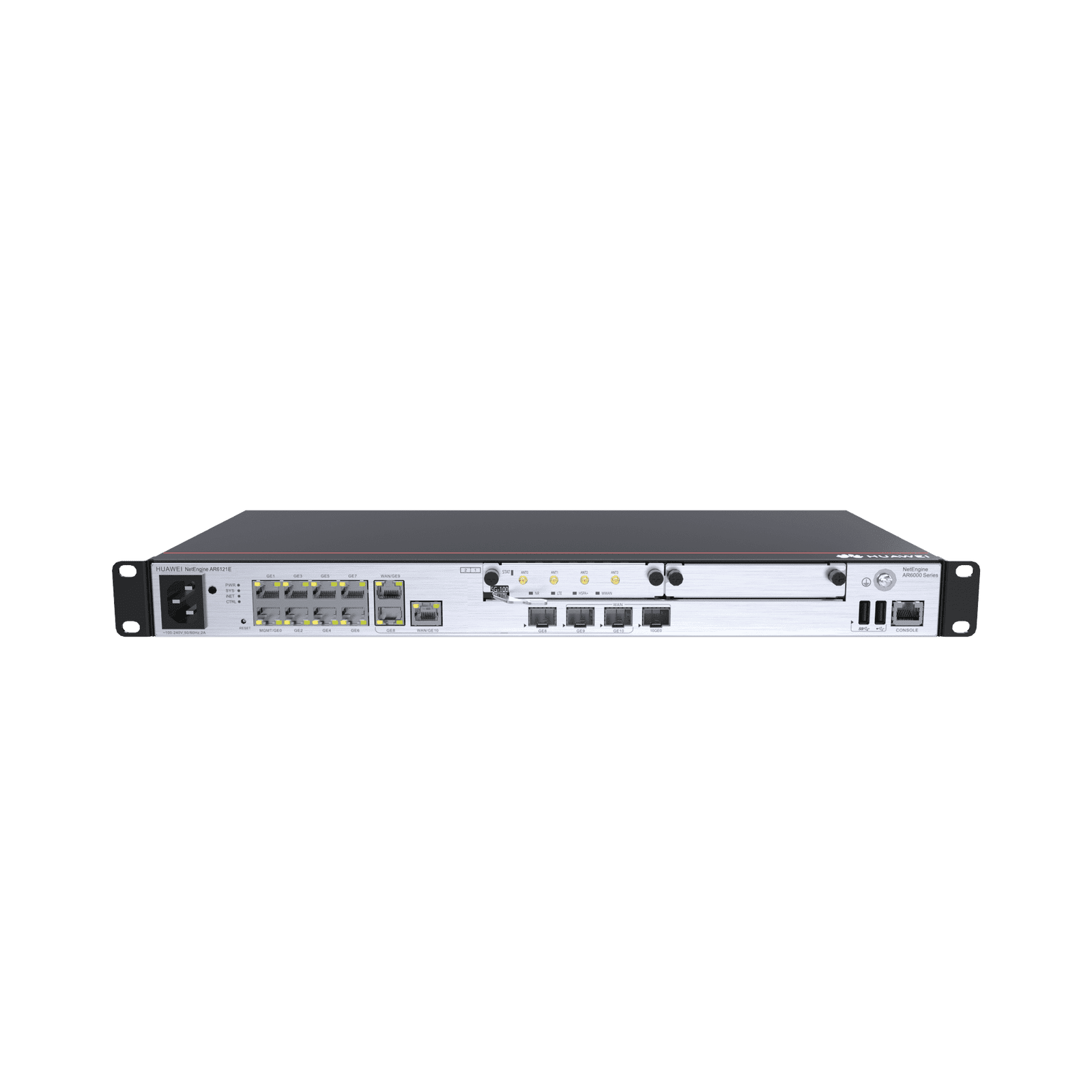 Router Huawei NetEngine para Pequeñas y Medianas Empresas / Soporta SD-WAN, Balanceo de Cargas/Failover / Seguridad / VPN AR6121E 221479 - HUAWEI