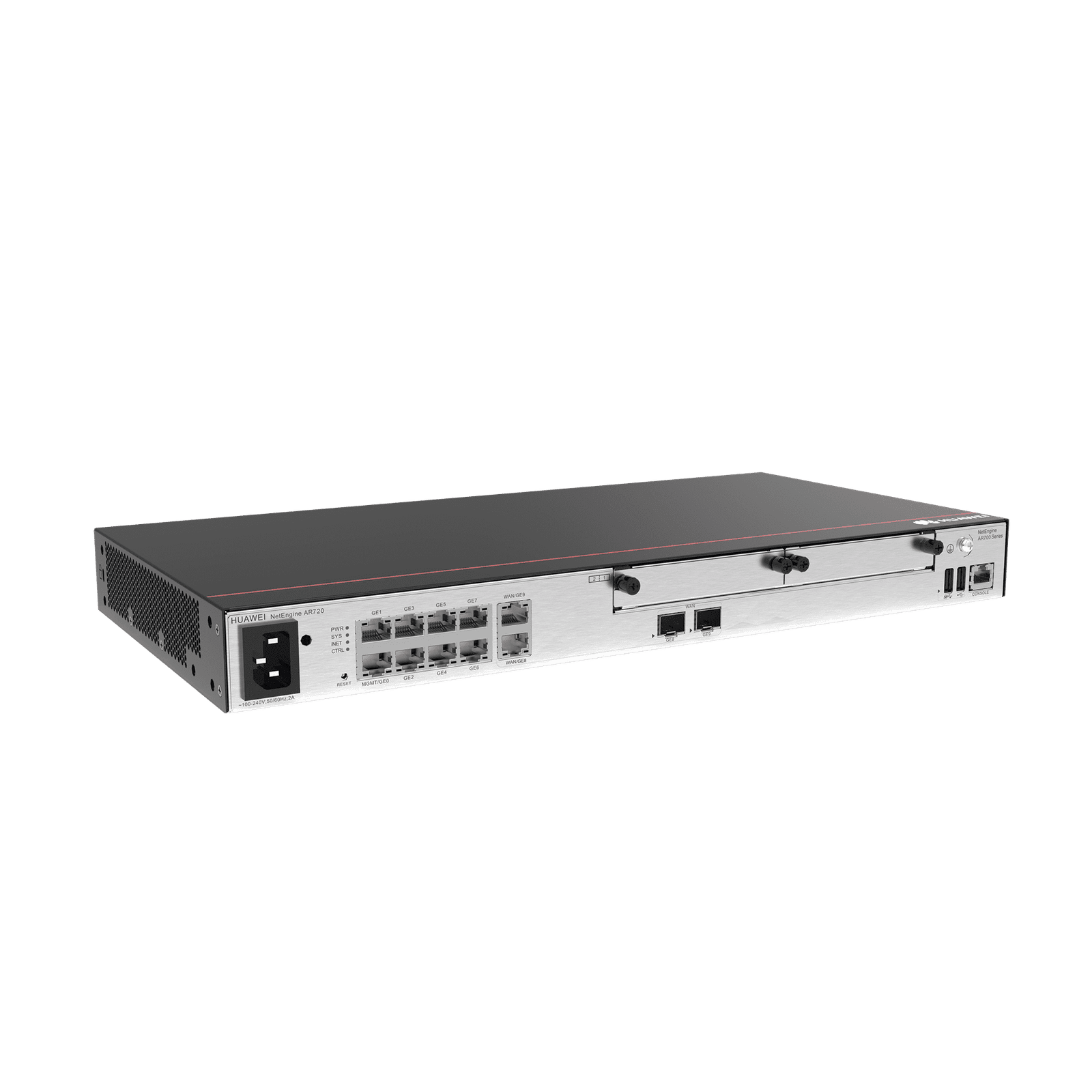 HUAWEI eKit – Router Empresarial / 2 puertos 10/100/1000 Mbps combo 2 puerto SFP (WAN) / 8 puerto 10/100/1000 Mbps(WAN/LAN) / Rendimiento 4 Gbps / VPN / Balanceo de Cargas / Hasta 700 Clientes / Administración Nube Gratis AR720 223819 - HUAWEI