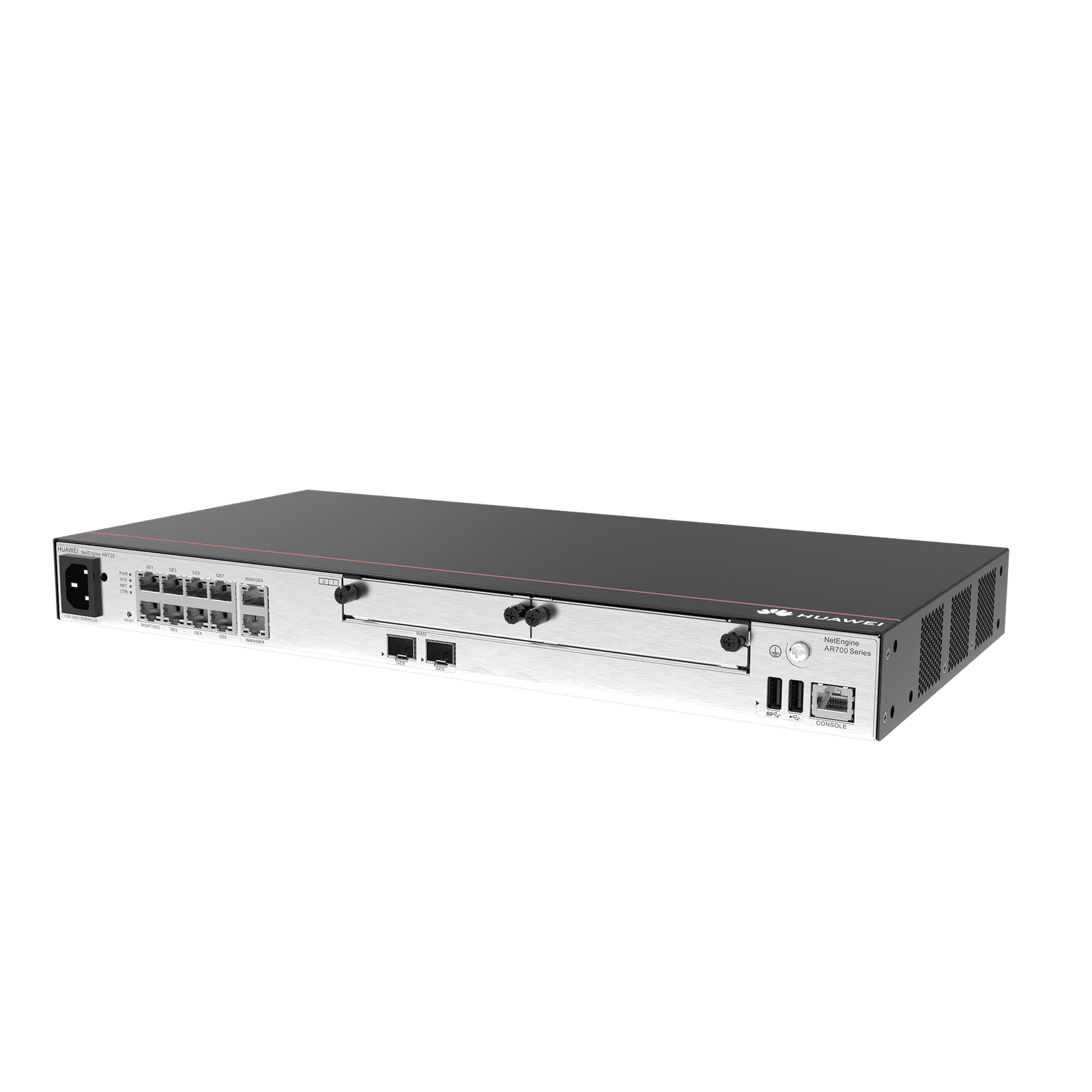 HUAWEI eKit – Router Empresarial / 2 puertos 10/100/1000 Mbps combo 2 puerto SFP (WAN) / 8 puerto 10/100/1000 Mbps(WAN/LAN) / Rendimiento 4 Gbps / VPN / Balanceo de Cargas / Hasta 700 Clientes / Administración Nube Gratis AR720 223819 - HUAWEI