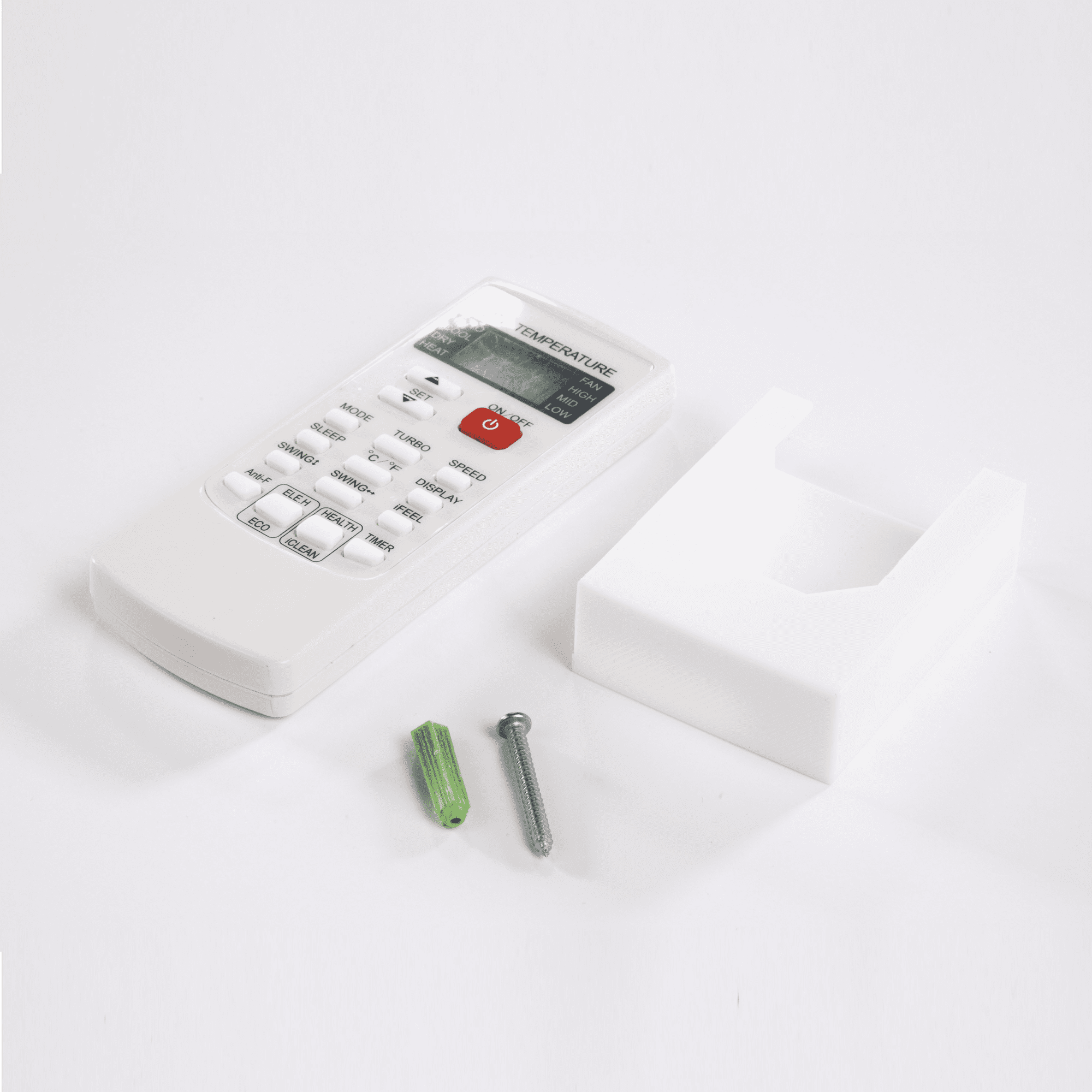 Soporte / Para colgar el control remoto / mini split AUFIT/ 100% hecho en México BCR-AUFIT - SYSCOM