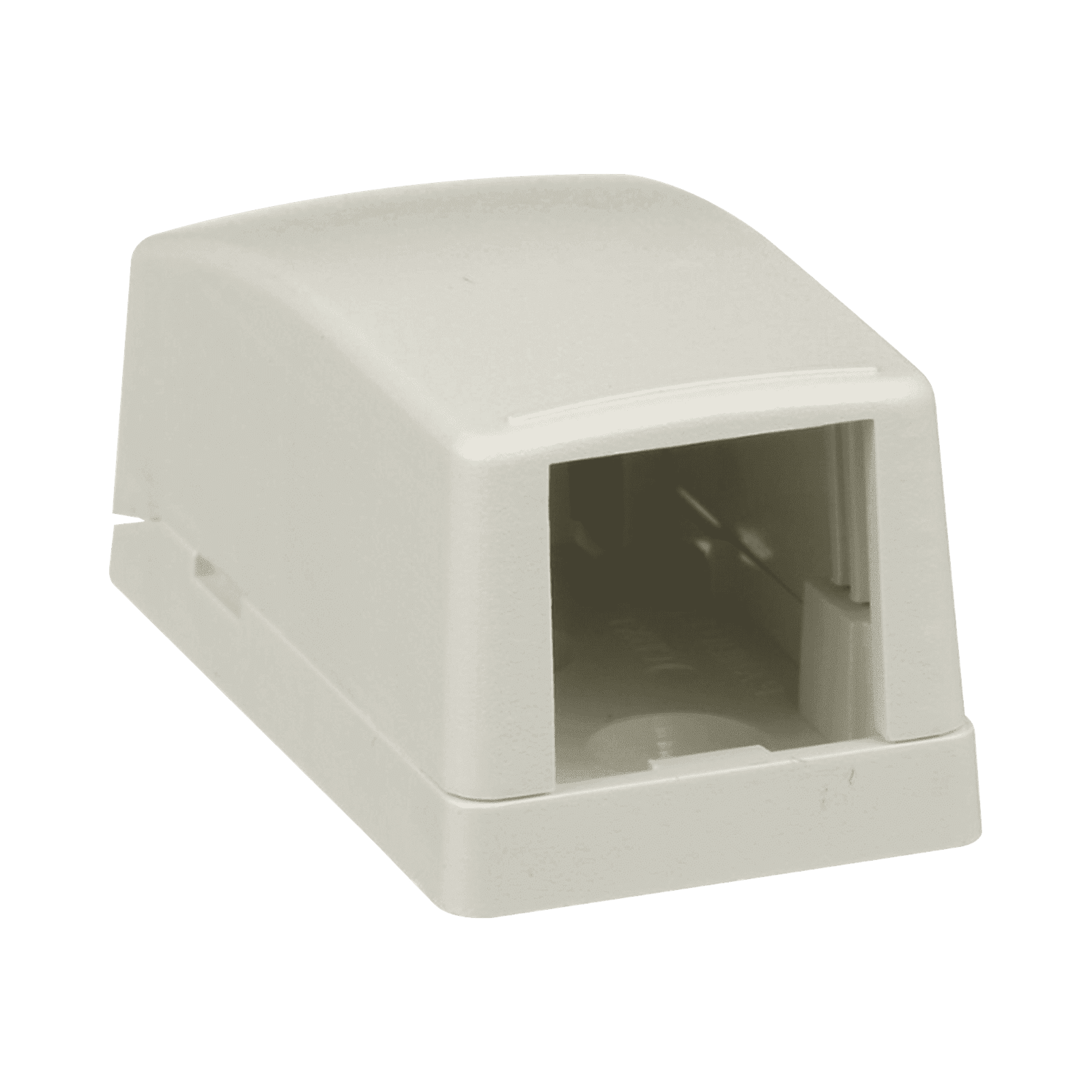 Caja de Montaje en Superficie, Para 1 Módulo Mini-Com, Color Blanco Mate CBX1IW-A - PANDUIT