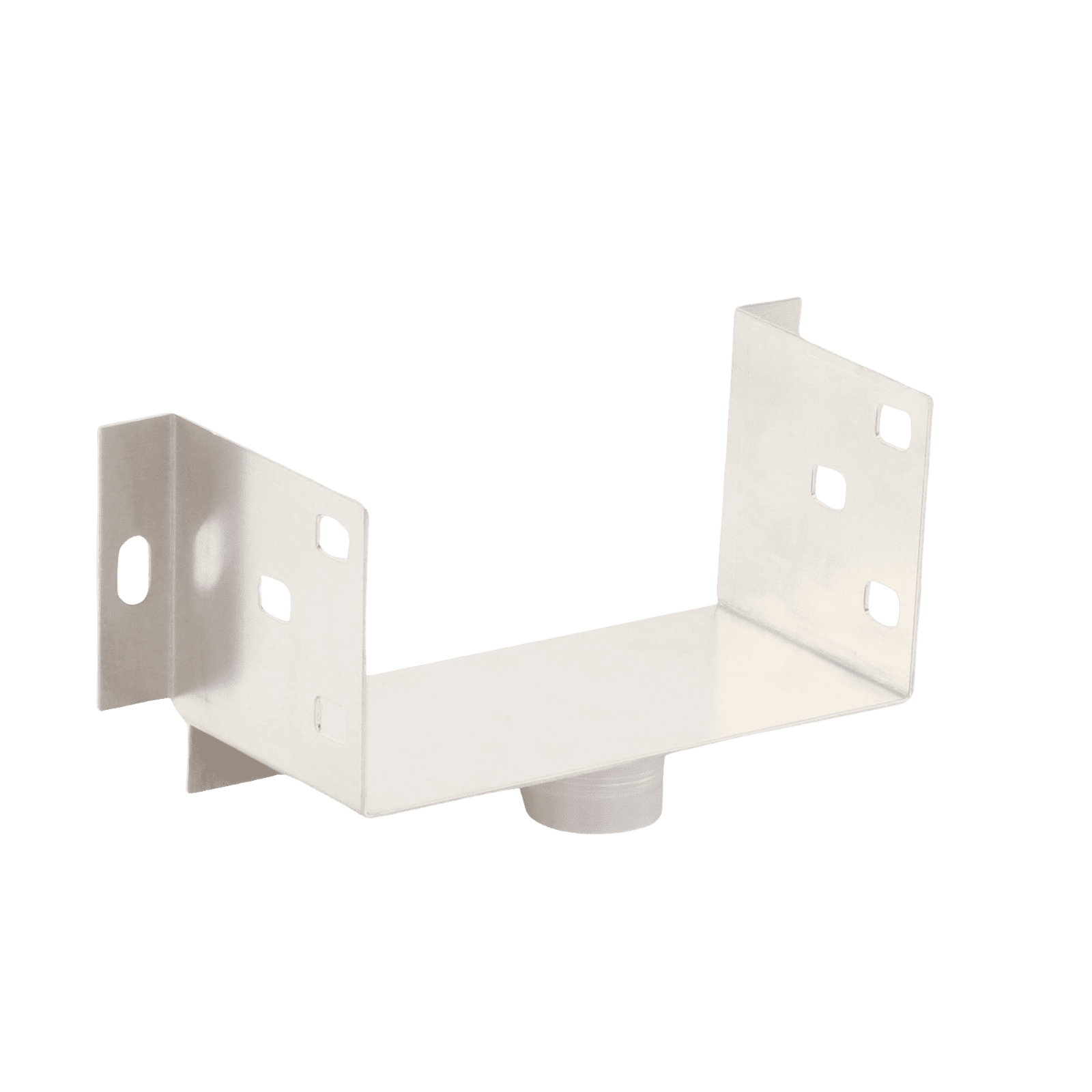 Conector de Escalera de Aluminio a Tablero (Caja) / Peralte 3 1/4″ / Ancho 6″ / Incluye Tornillería CH-CEC8X6ALK - CHAROFIL