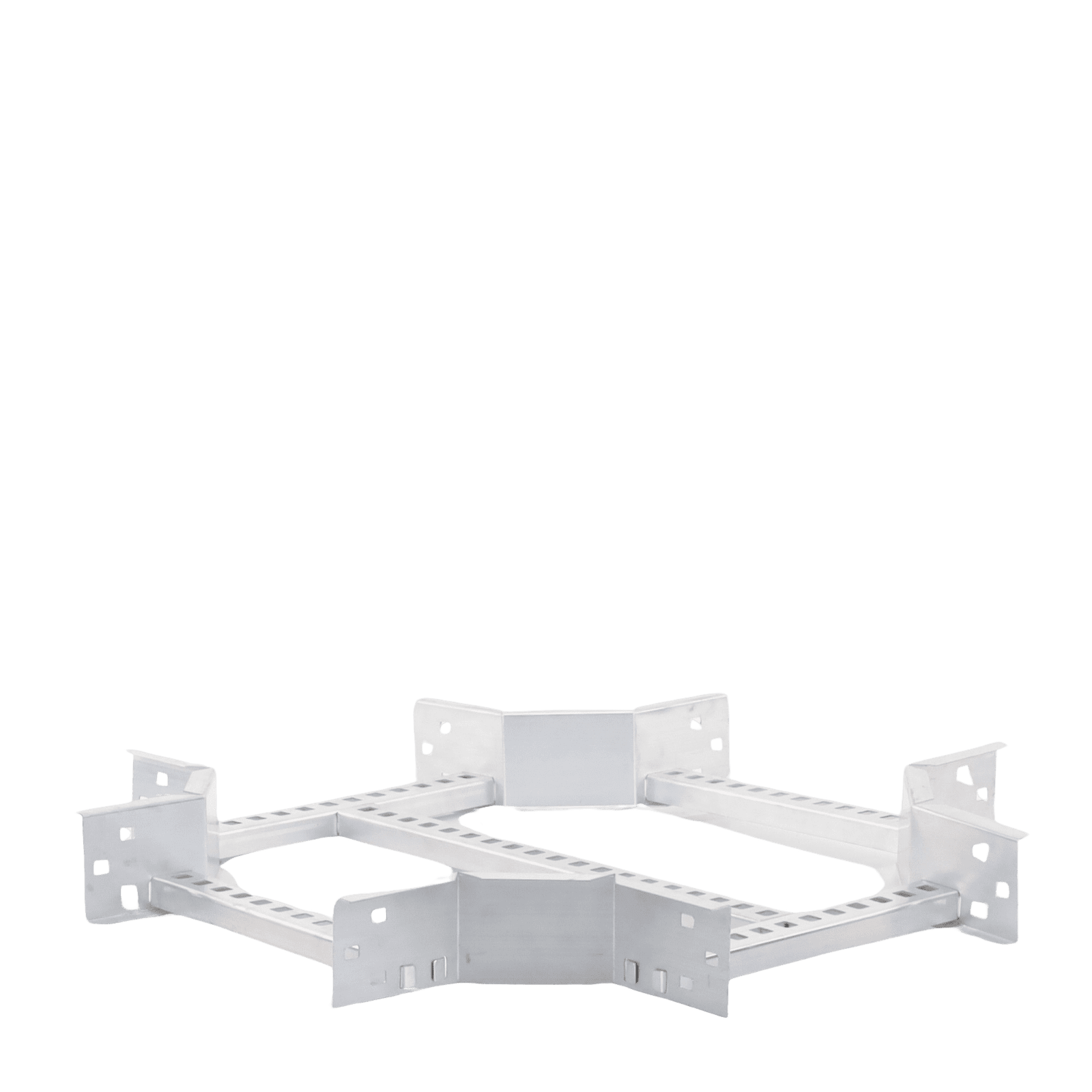 Derivación “X” Horizontal de Aluminio Perfil Z / Peralte 3 1/4″ / Ancho 12″/ Radio 8″ / Incluye Tornillería CHXE8R8X12AK - CHAROFIL