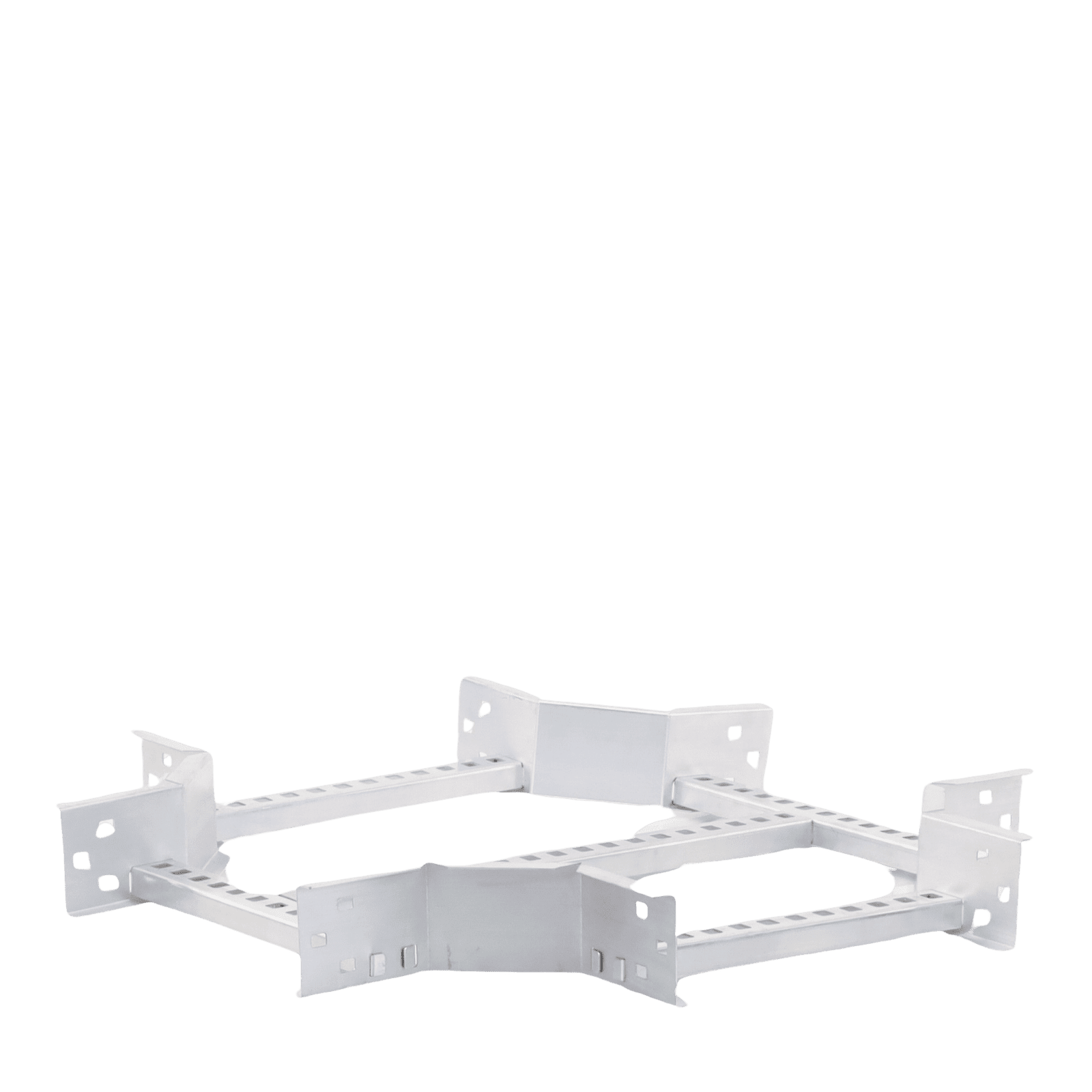 Derivación “X” Horizontal de Aluminio Perfil Z / Peralte 3 1/4″ / Ancho 12″/ Radio 8″ / Incluye Tornillería CHXE8R8X12AK - CHAROFIL