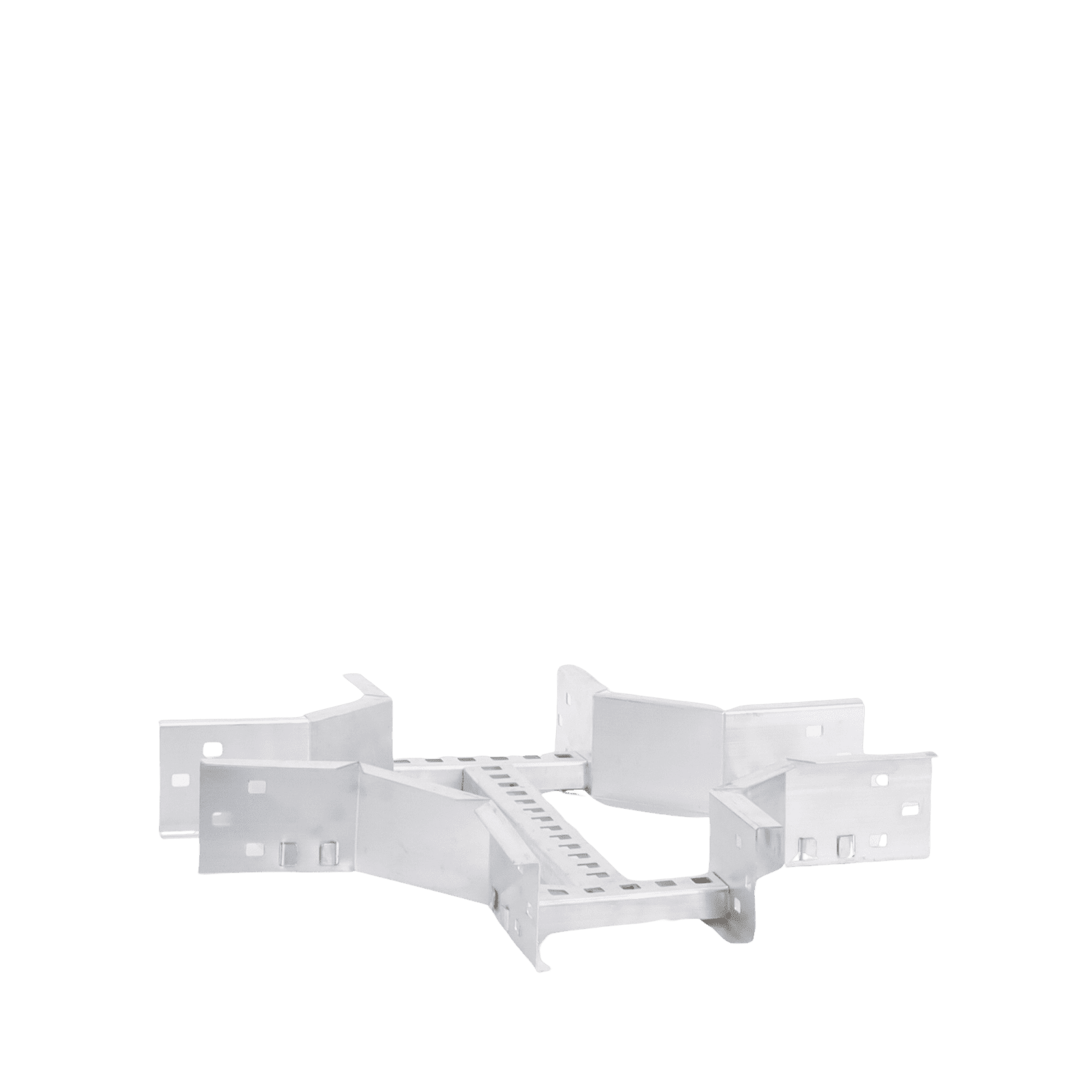 Derivación “X” Horizontal de Aluminio Perfil Z / Peralte 3 1/4″ / Ancho 6″/ Radio 8″ / Incluye Tornillería CHXE8R8X6AK - CHAROFIL