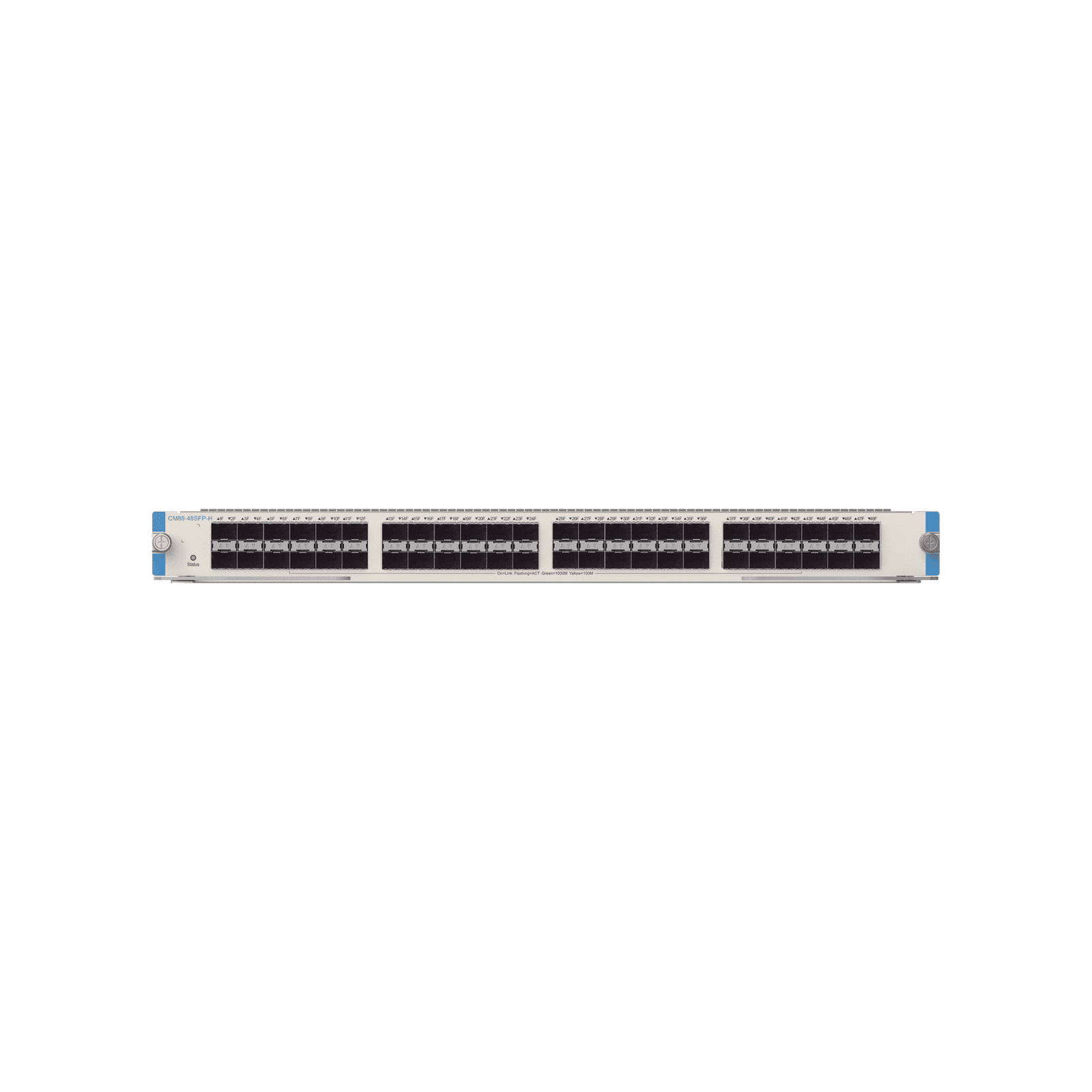 TARJETA DE 48 GIGABIT ETHERNET FIBER PORTS (SFP, LC) SERVICE MODULE PARA CHASIS RG-CS88-08 CM88-48SFP-H 220744 - RUIJIE