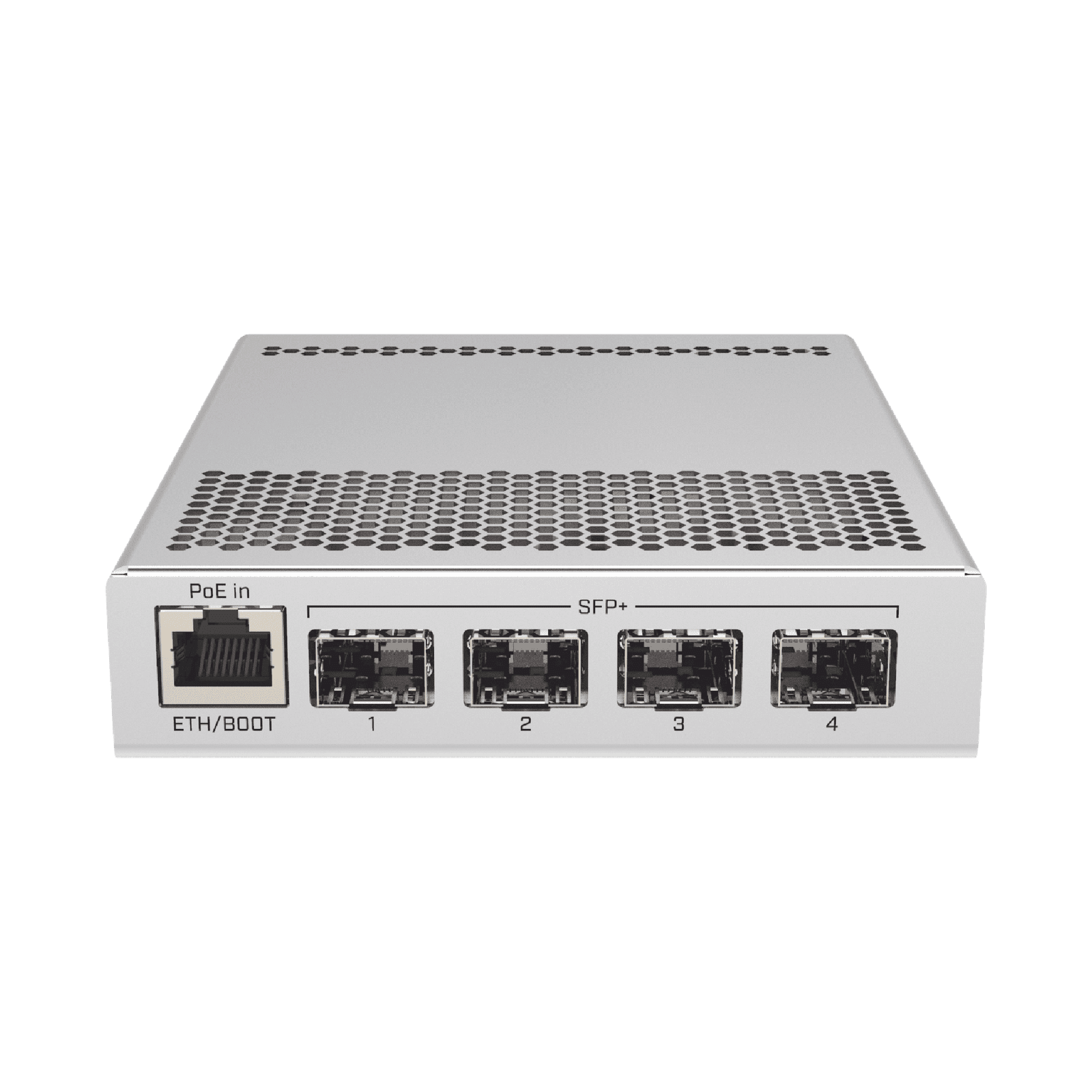 (CRS305-1G-4S+IN) Switch administrable Sistema Operativo Dual, puerto 1G Rj45, 4 puertos 10G SFP+ para Escritorio CRS305-1G-4S+IN - MIKROTIK