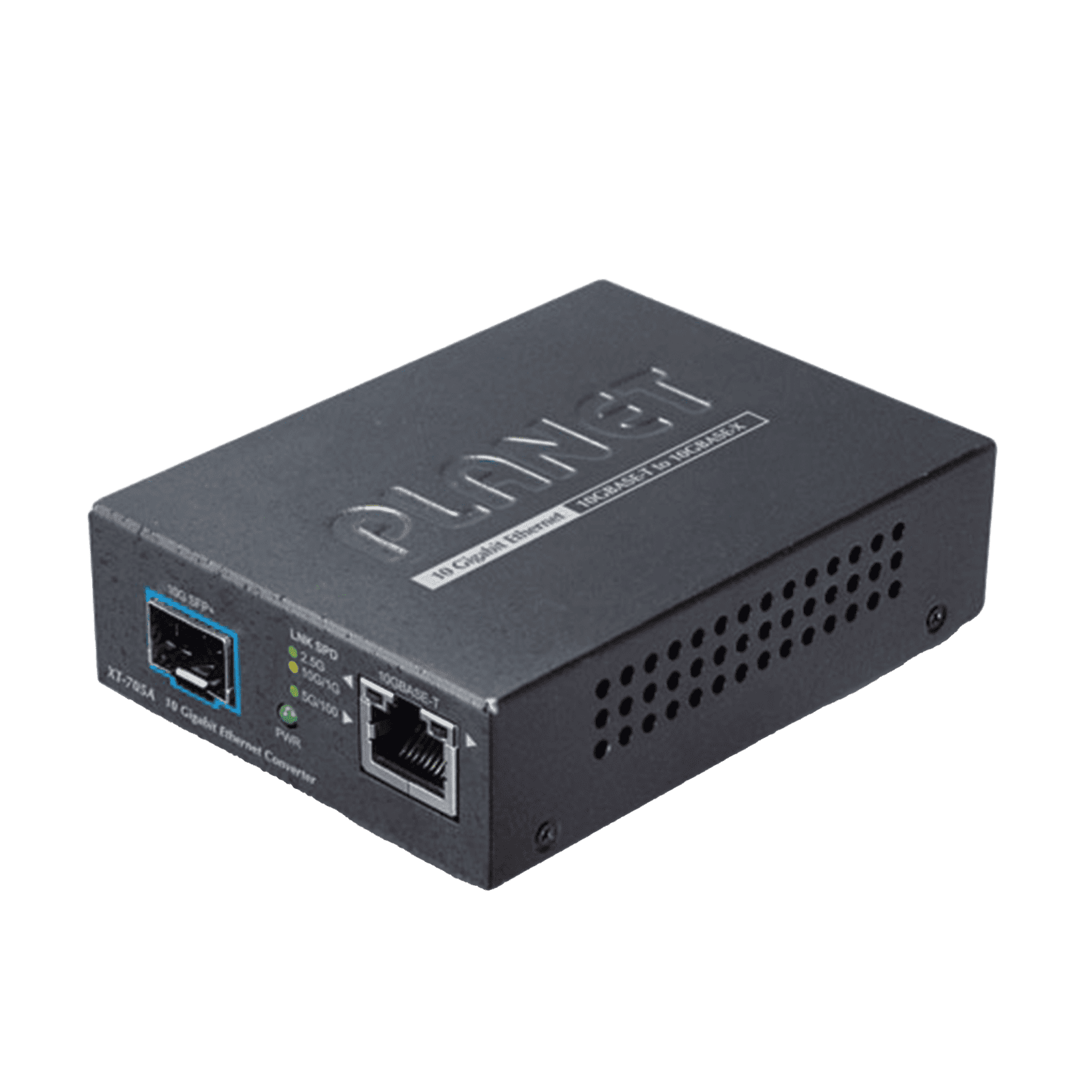 Convertidor de Medios Ethernet RJ45 10G/5G/2.5G/1G/100M a SFP+ 10GBASE-X XT-705A - PLANET
