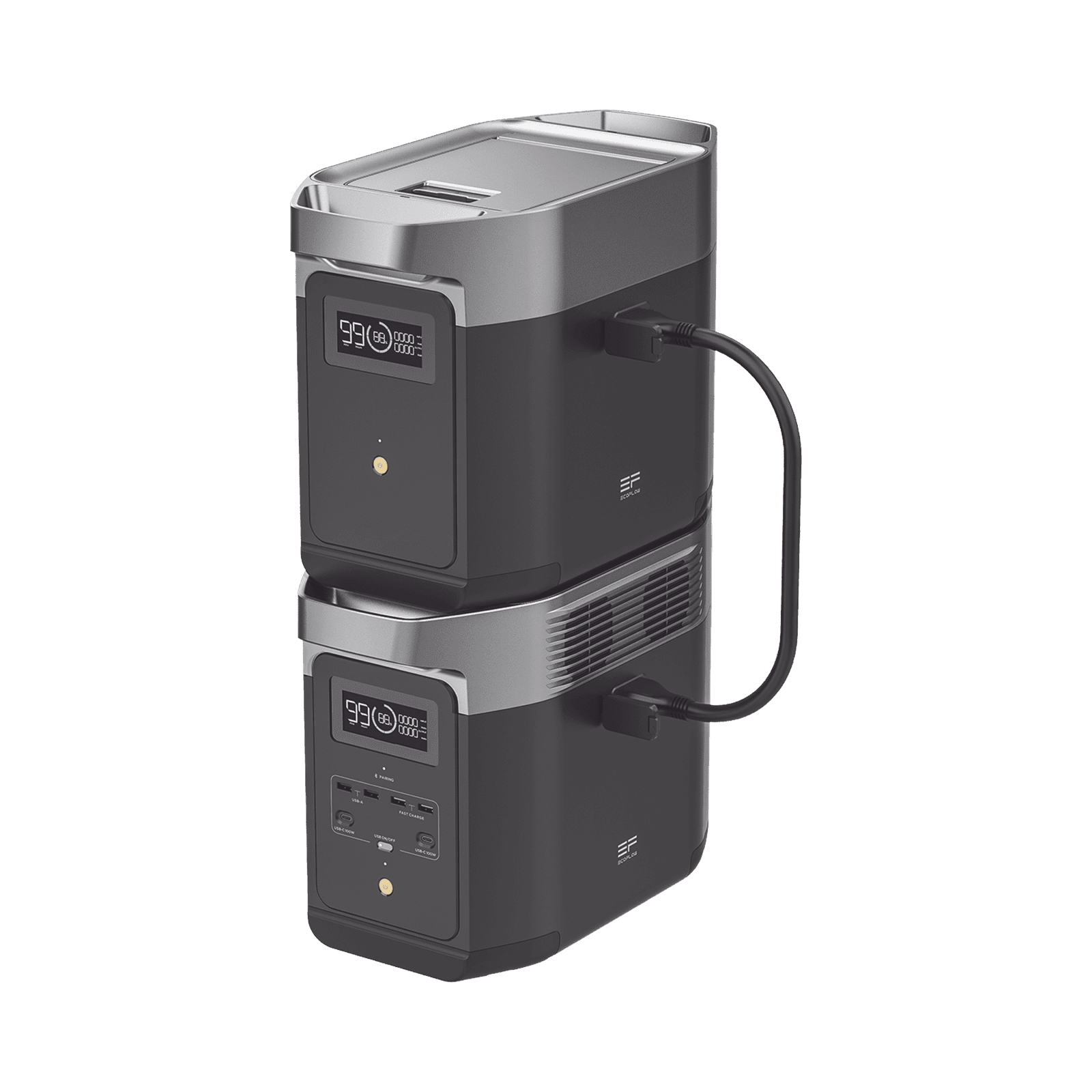 Batería de Litio LFP Inteligente de 1024Wh para Aumentar Tiempo de Respaldo Compatible con EFD330 (DELTA 2) EFD-330EB - ECOFLOW
