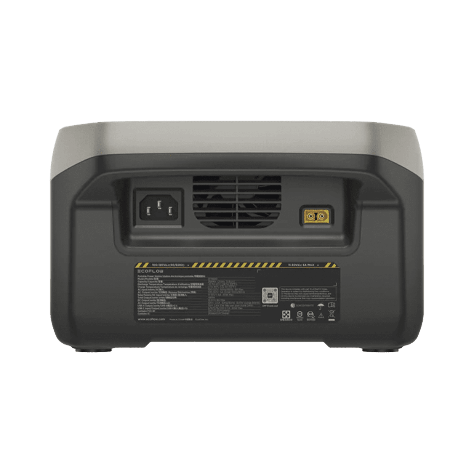 EcoFlow River 2 | Estación de Energía Portátil 256Wh Litio LFP / 2 AC 300 W (Max. 600W) / 1 USB-C 60W / 2 USB -A 12W / Cargador de Coche 8A a 12 o 24V / Conectividad WiFi y Bluetooth (App) / Carga Solar 110W Max. EFR600 - ECOFLOW