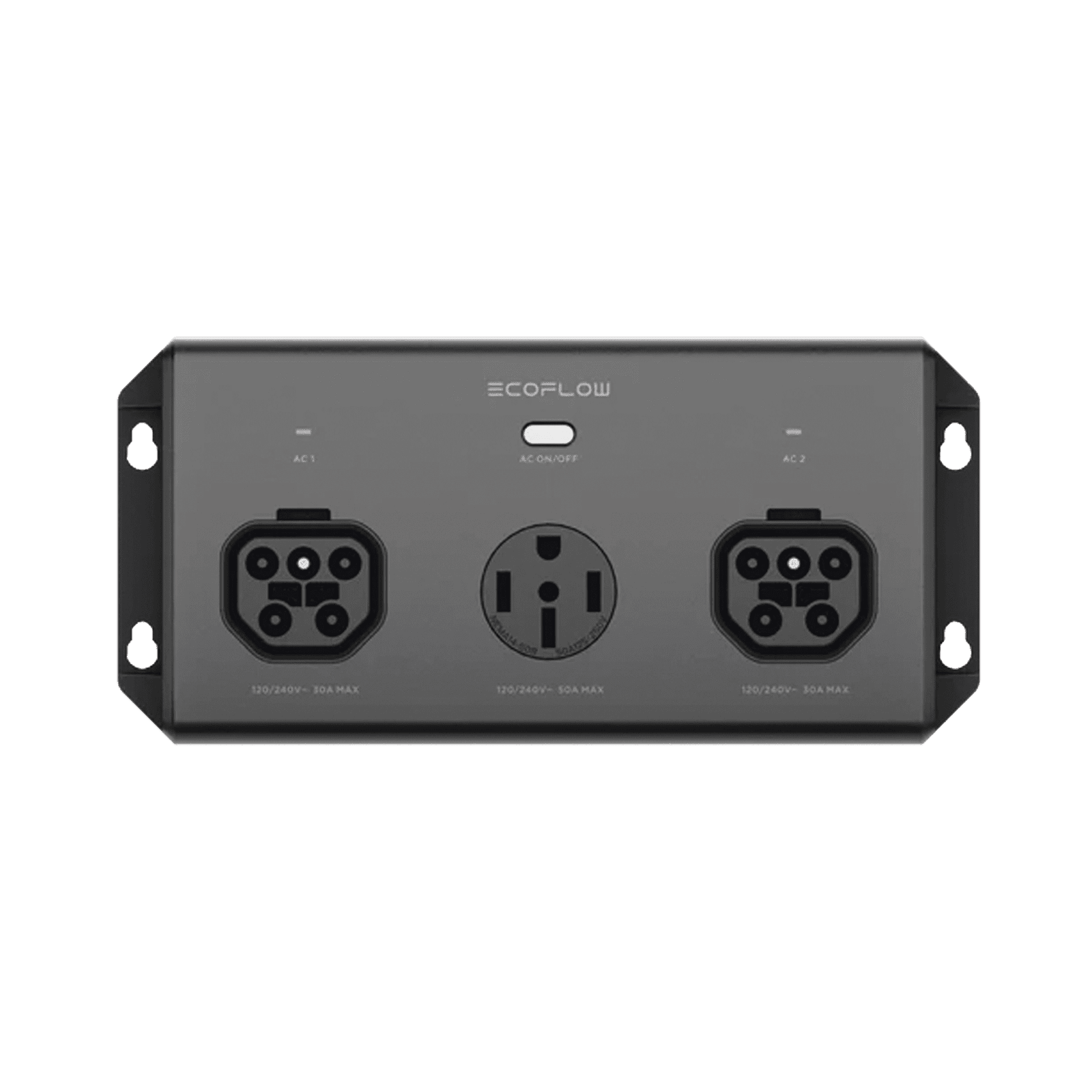 Hub para Conectar 2 EFYJ751PCSUS en Paralelo 120/240 Vca 50A Máximo EFYJ751PR - ECOFLOW