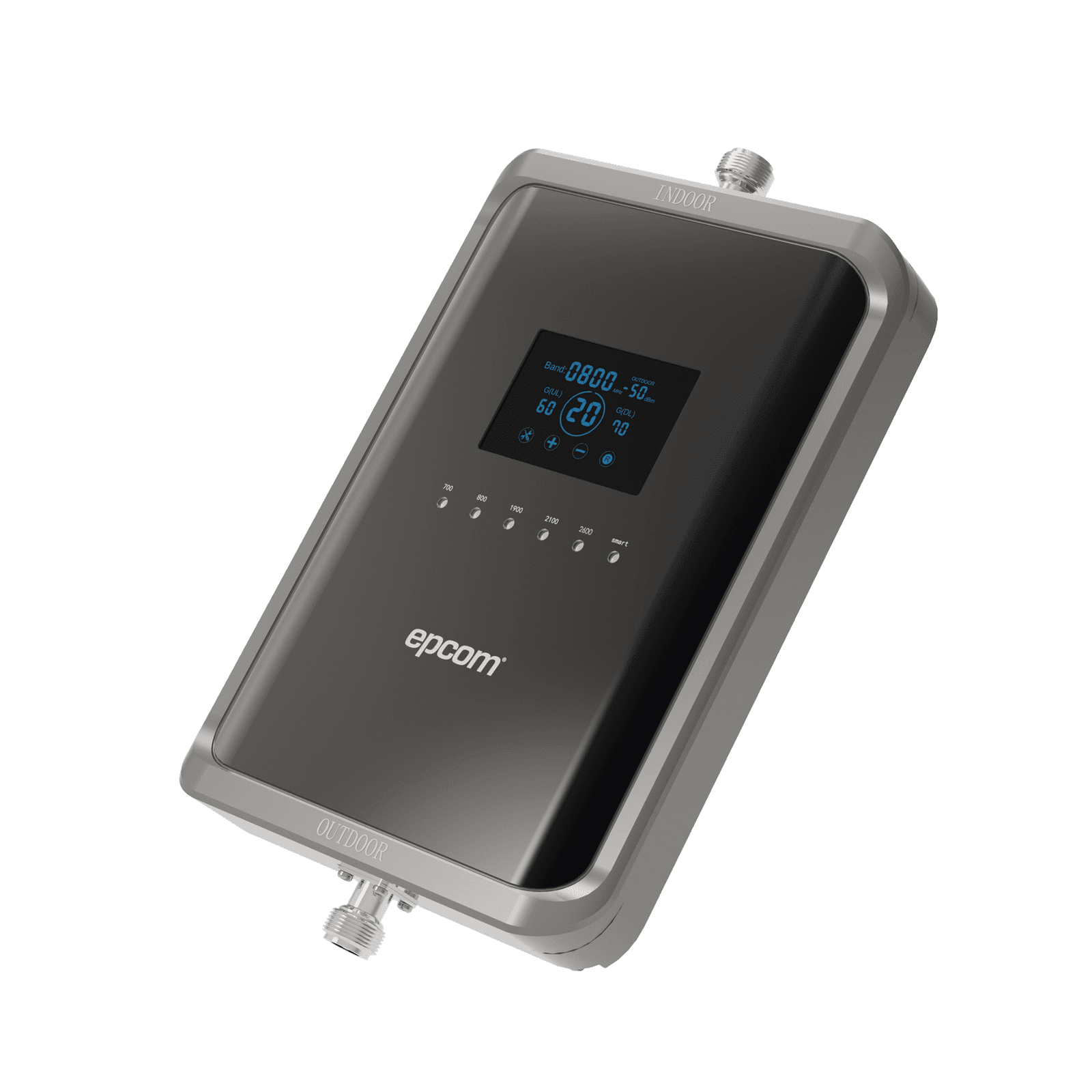 Kit Amplificador de Señal Celular 5G / Mejora las llamadas convencionales y VoLTE / Soporta los datos de las tecnologías 2G, 3G, 4G y 5G de TELCEL, AT&T, MOVISTAR y OMV de Altán / Cubre hasta 2 espacios de 250 m2. EP-5G-PBS - EPCOM