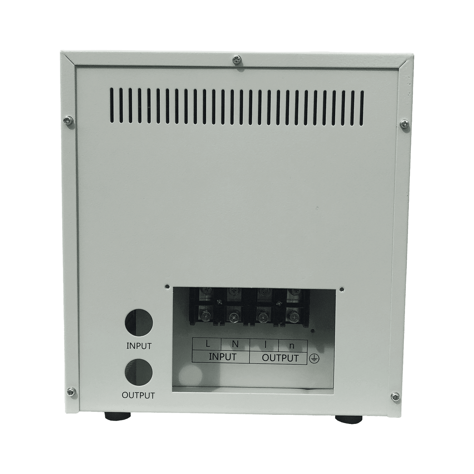 Regulador de Voltaje Industrial Bifásico 2 kVA/2 kW 220 V / Entrada 176-264 V Vca / Salida 215.6-224.4 Vca EPL2K2FVR - EPCOM POWERLINE