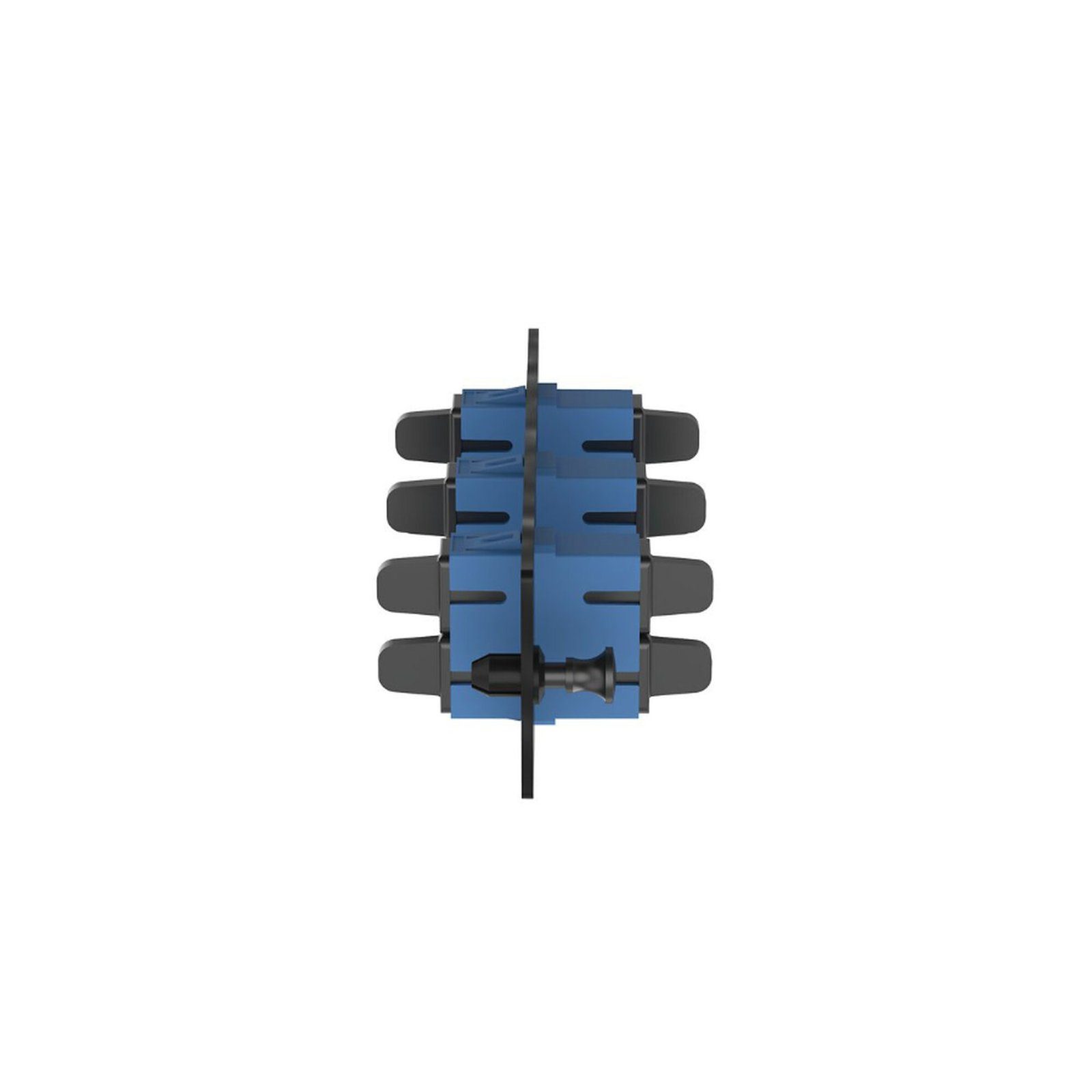 Placa Acopladora de Fibra Optica FAP, Con 3 Conectores SC Duplex (6 Fibras), Para Fibra Monomodo OS1/OS2, Color Azul FAP3WBUDSCZ - PANDUIT