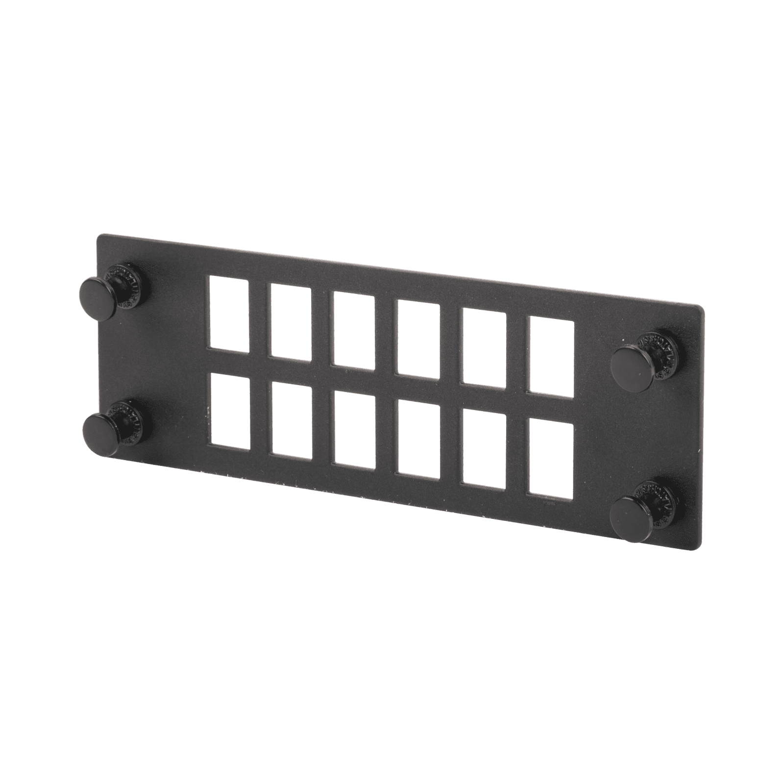 Placa Para 12 Adaptadores de Fibra Óptica, Uso con Gabinetes FPONE3 y FPONE4 FPONEAP12 - PANDUIT