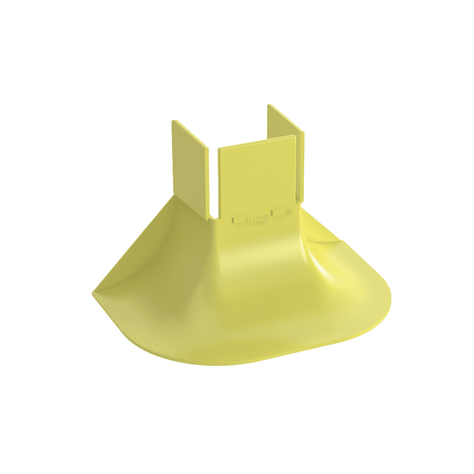 Accesorio Para Control de Radio de Curvatura, Para Bajadas de Cable con Canaletas FiberRunner 2×2, Color Amarillo FTR2X2LYL - PANDUIT