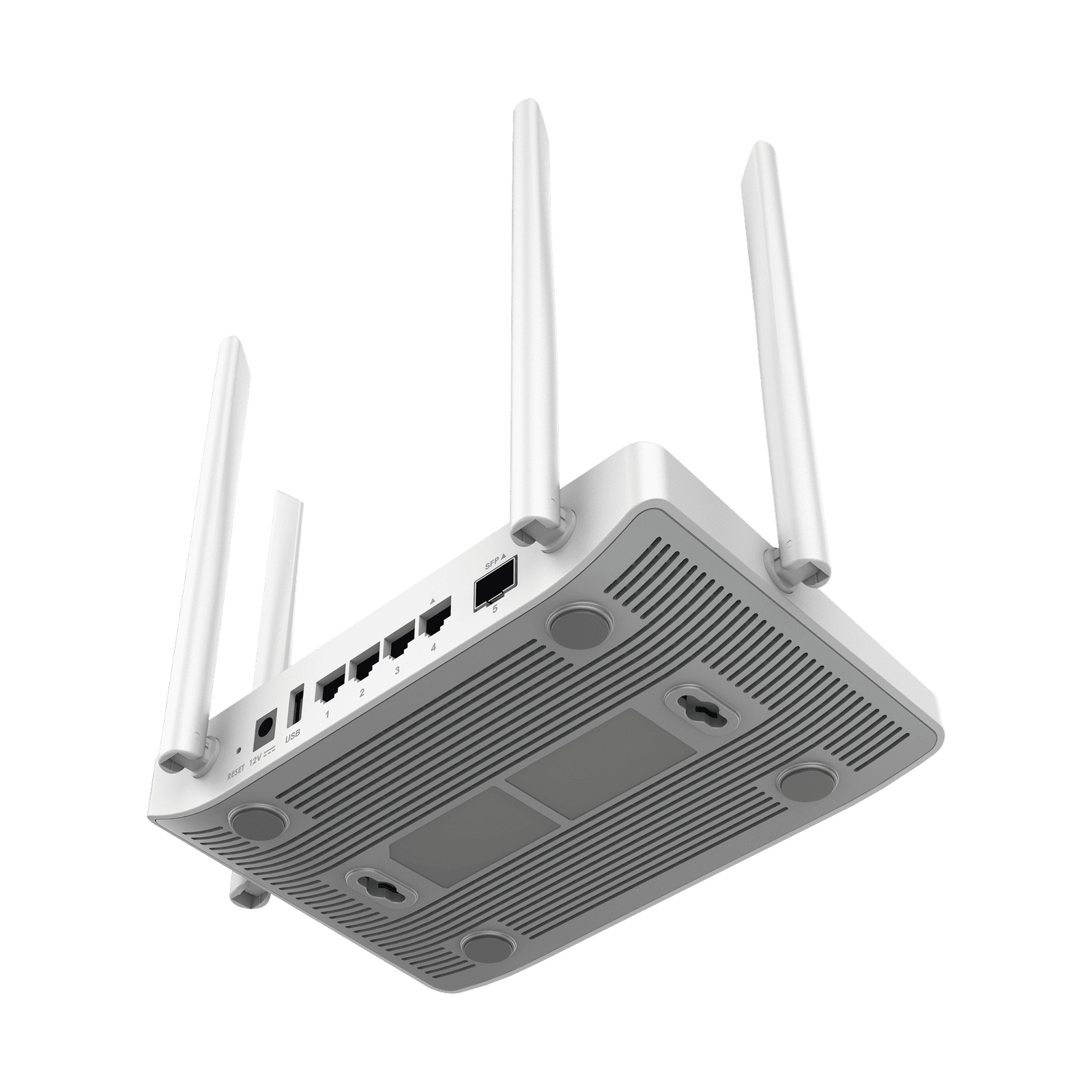 Router Inalámbrico Wi-Fi 5 802.11ac 1.27 Gbps, doble banda, MU-MIMO 2×2:2, Multi WAN con puerto SFP, servidor VPN con administración desde la nube gratuita o stand-alone. GWN7052F 219012 - Grandstream