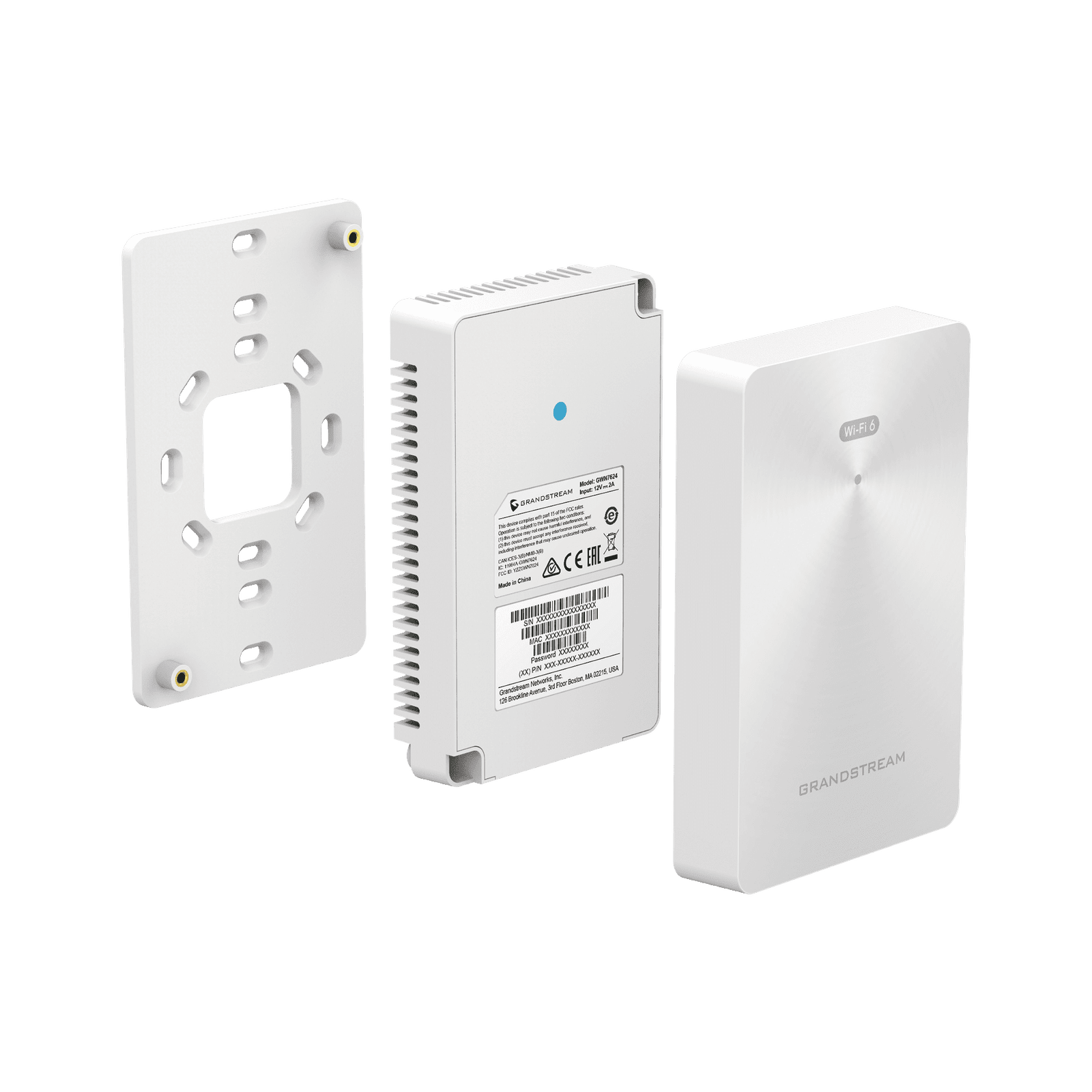 Punto de acceso Wi-Fi 6 de pared GWN7661 - Grandstream
