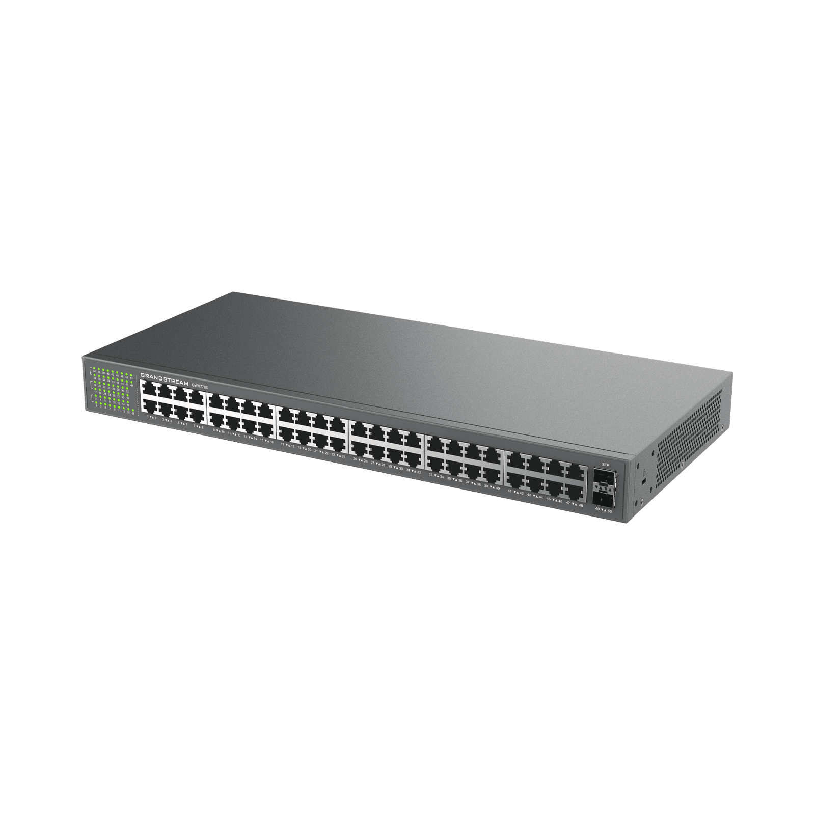Switch Gigabit No Administrable / 48 puertos 10/100/1000 Mbps GWN7706 - Grandstream