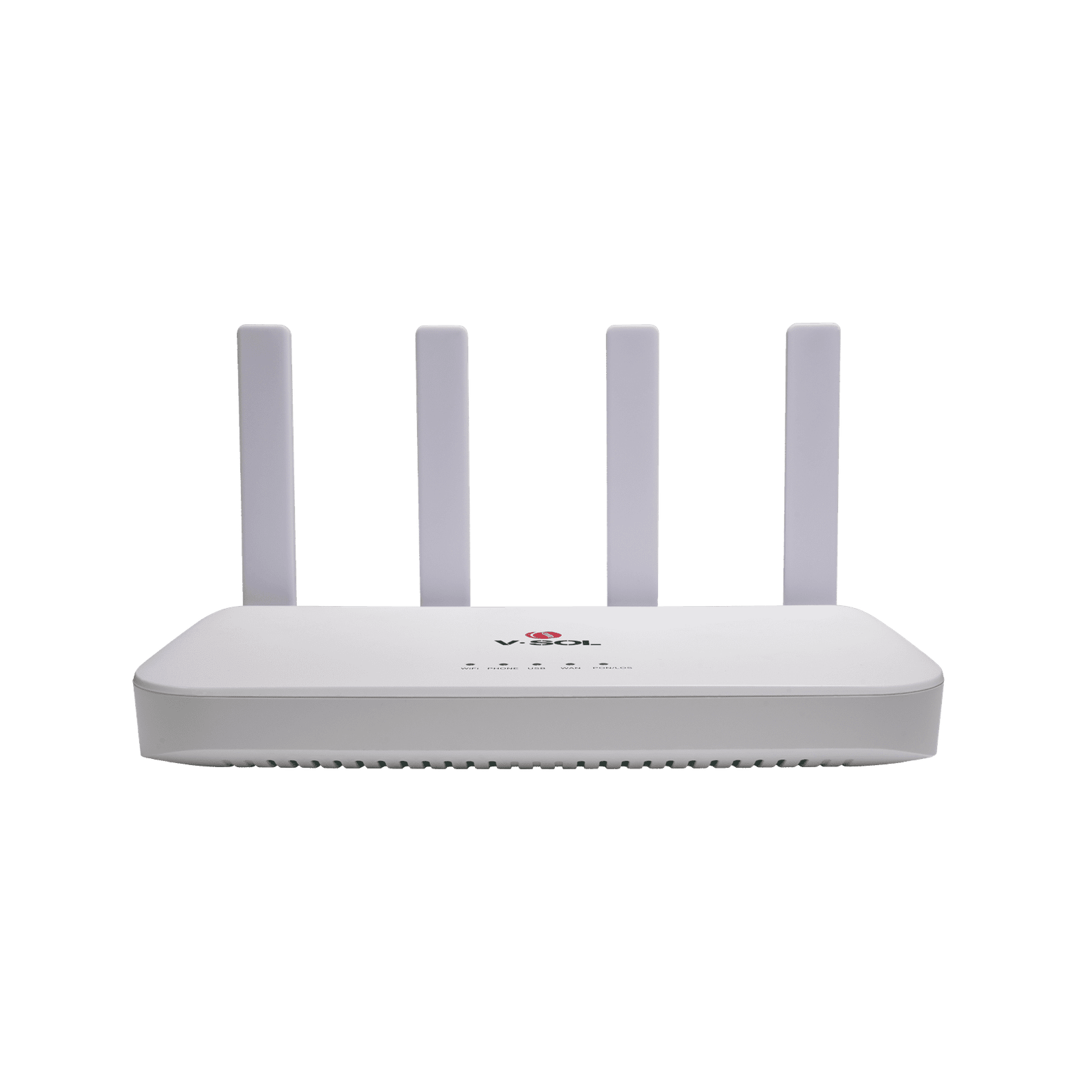 ONU DualMode EPON/GPON / Wi-Fi 6 / 1 Puerto FXS / 4 Puertos Gigabit / 1 Puerto USB / 1 Puerto SC/UPC HG325-AX - V-SOL