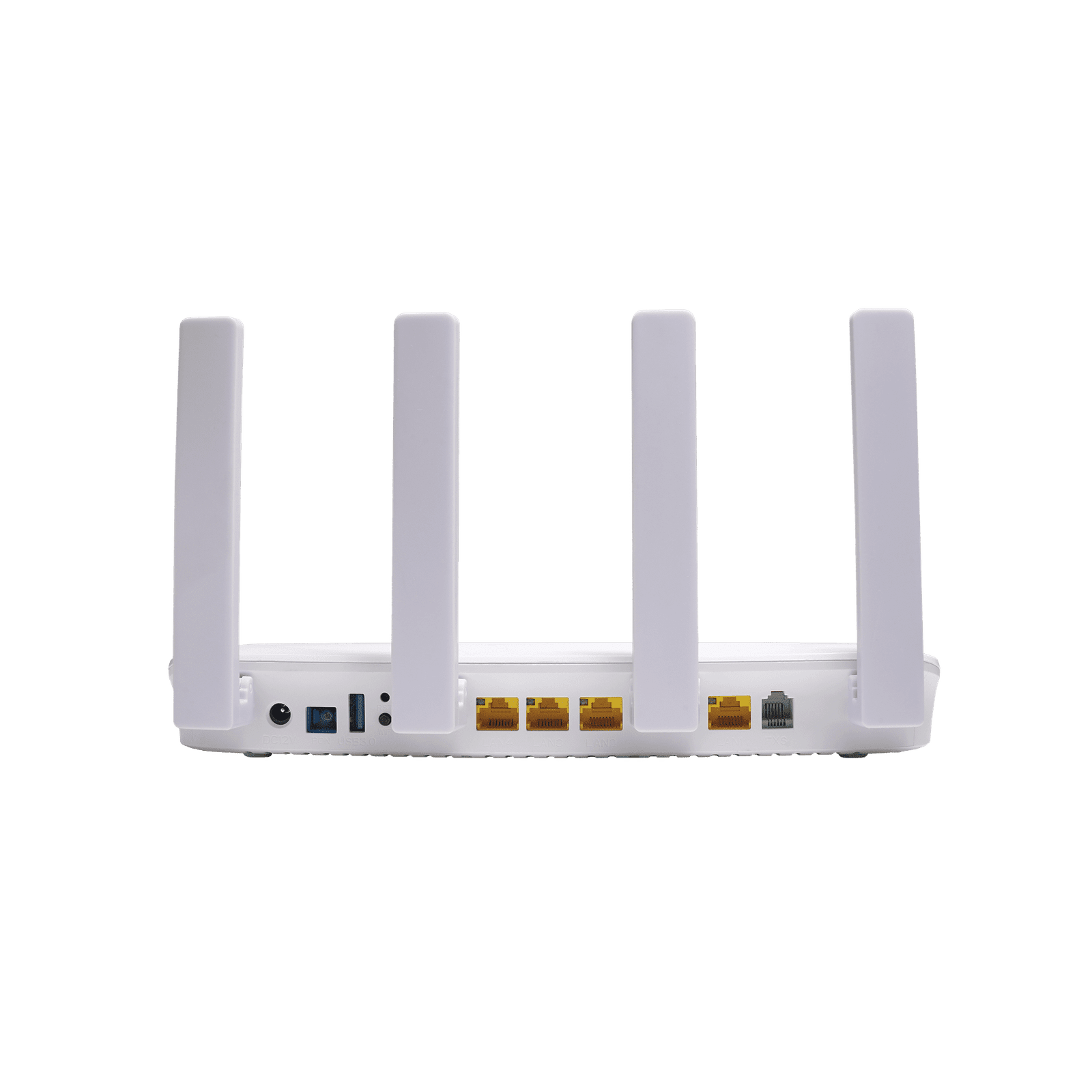 ONU DualMode EPON/GPON / Wi-Fi 6 / 1 Puerto FXS / 4 Puertos Gigabit / 1 Puerto USB / 1 Puerto SC/UPC HG325-AX - V-SOL