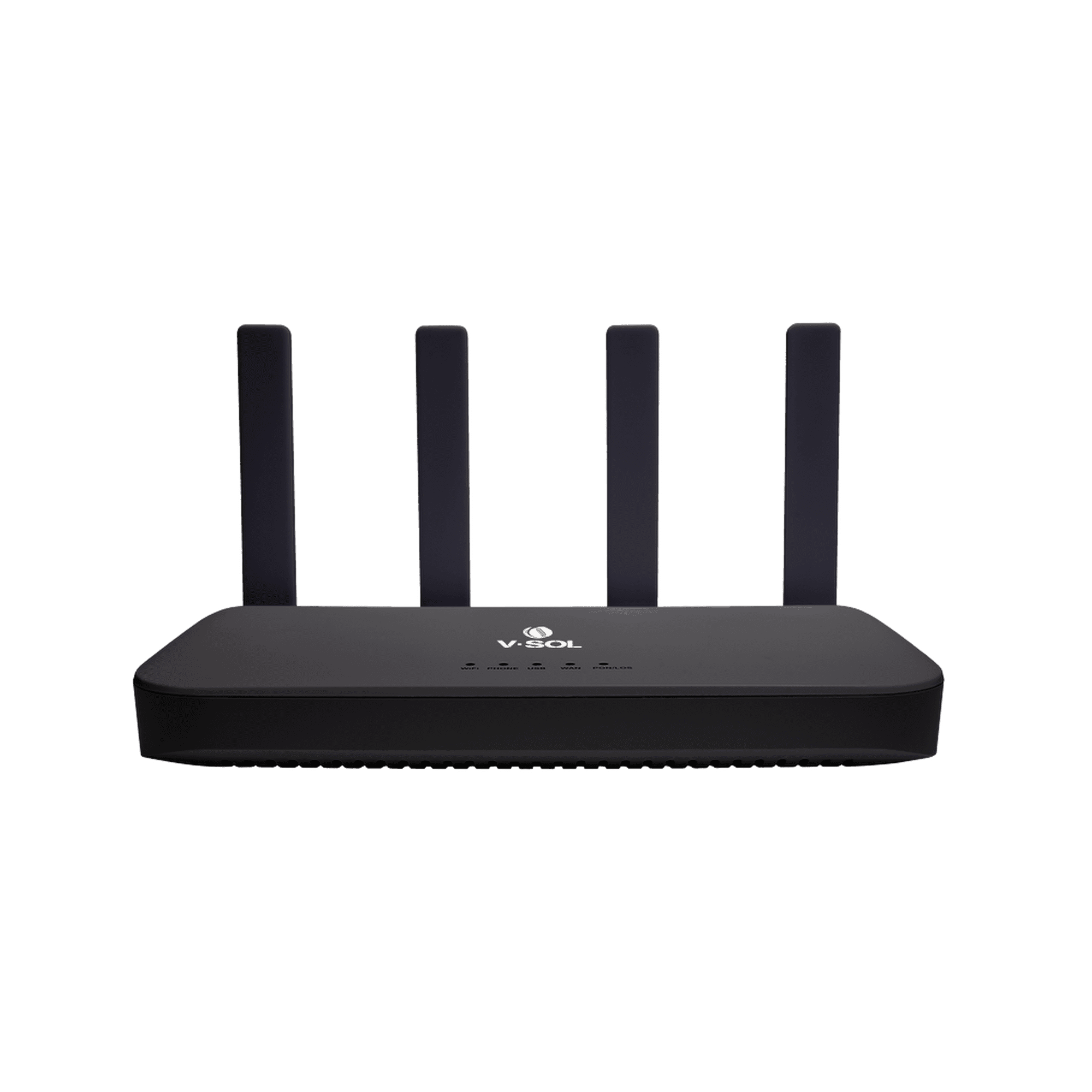 ONU DualMode EPON/GPON / Wi-Fi 6 / 1 Puerto FXS / 4 Puertos Gigabit / 1 Puerto USB / 1 Puerto SC/UPC HG325-AX - V-SOL